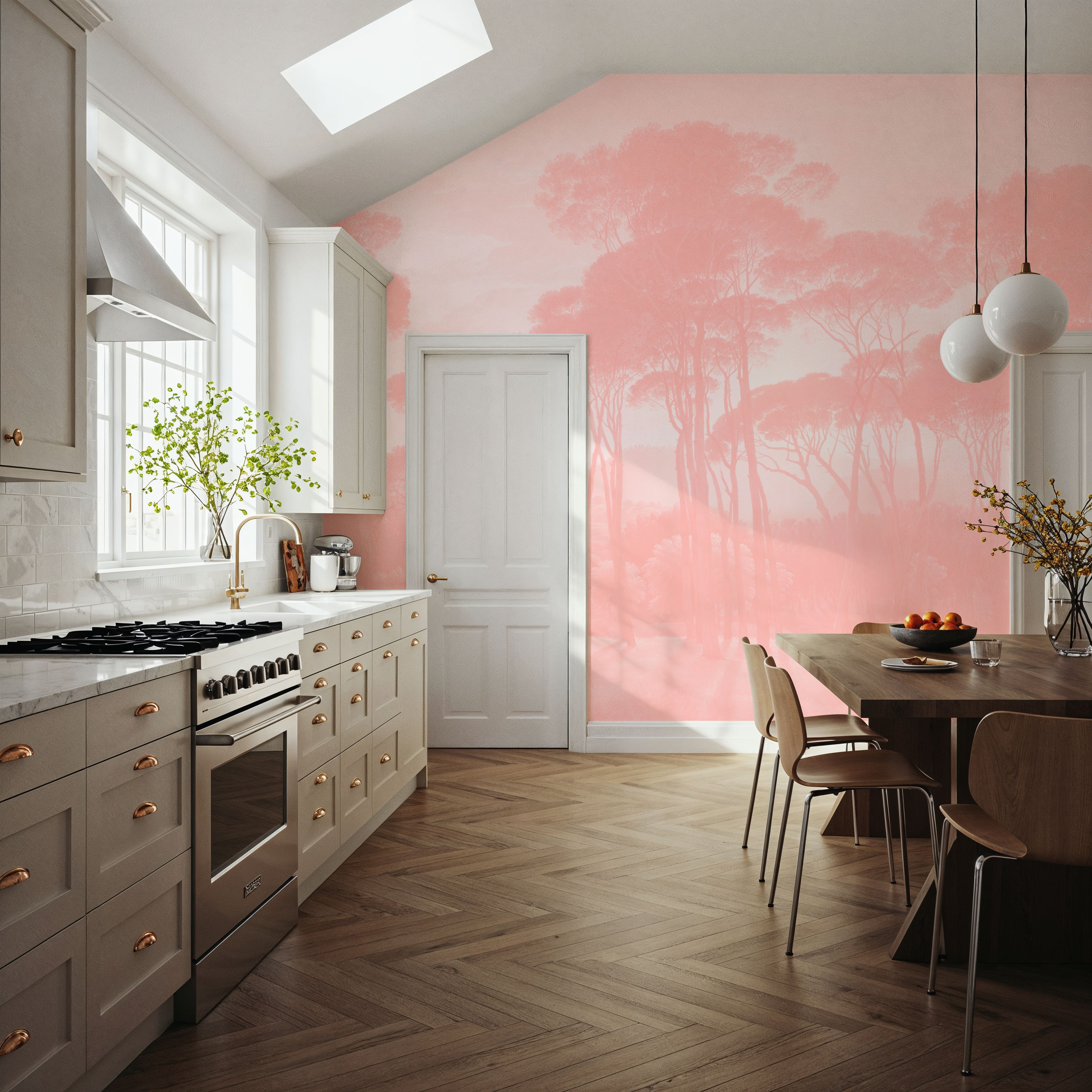 Mediterranean Pine Landscape, Blush