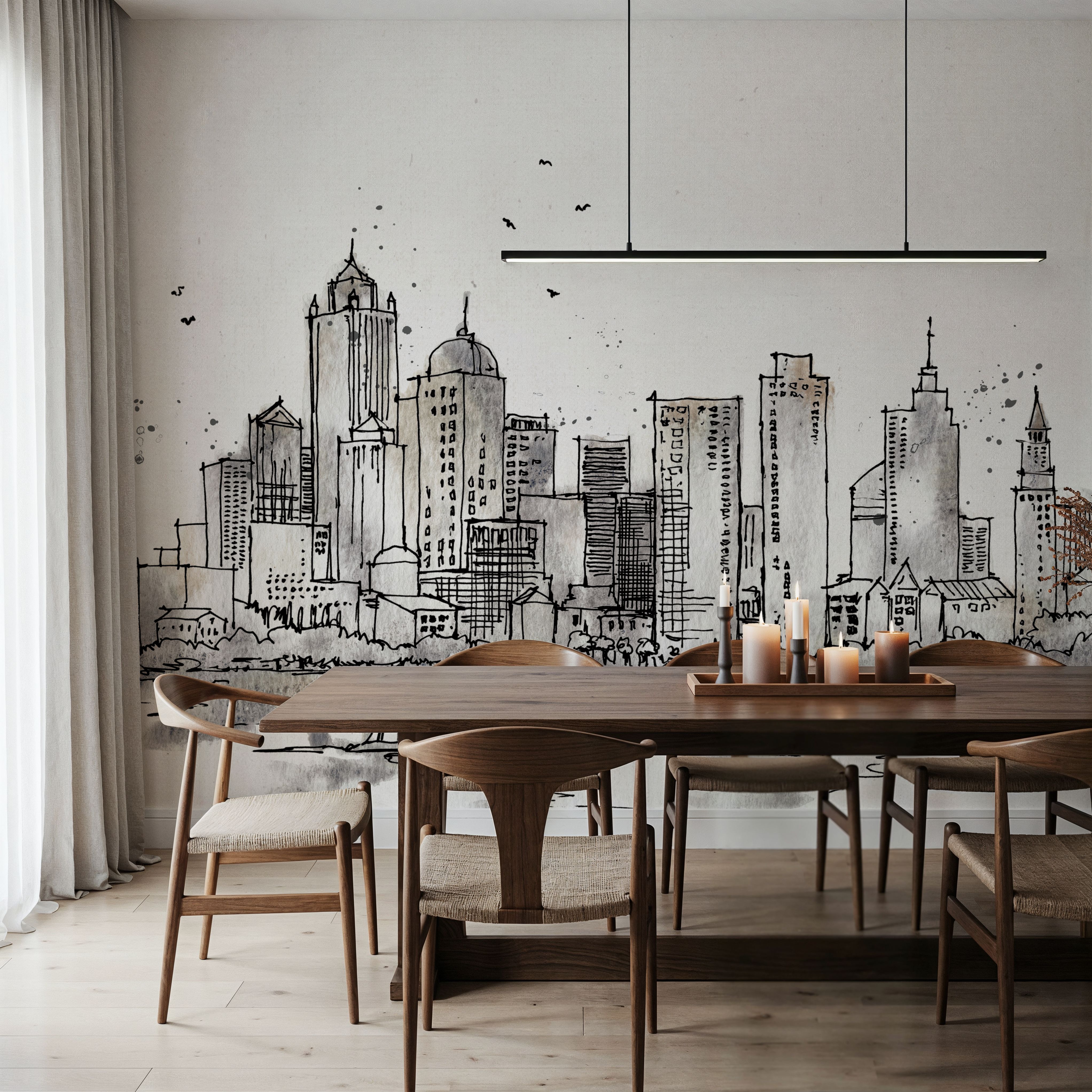 Skyline Sketches Boston
