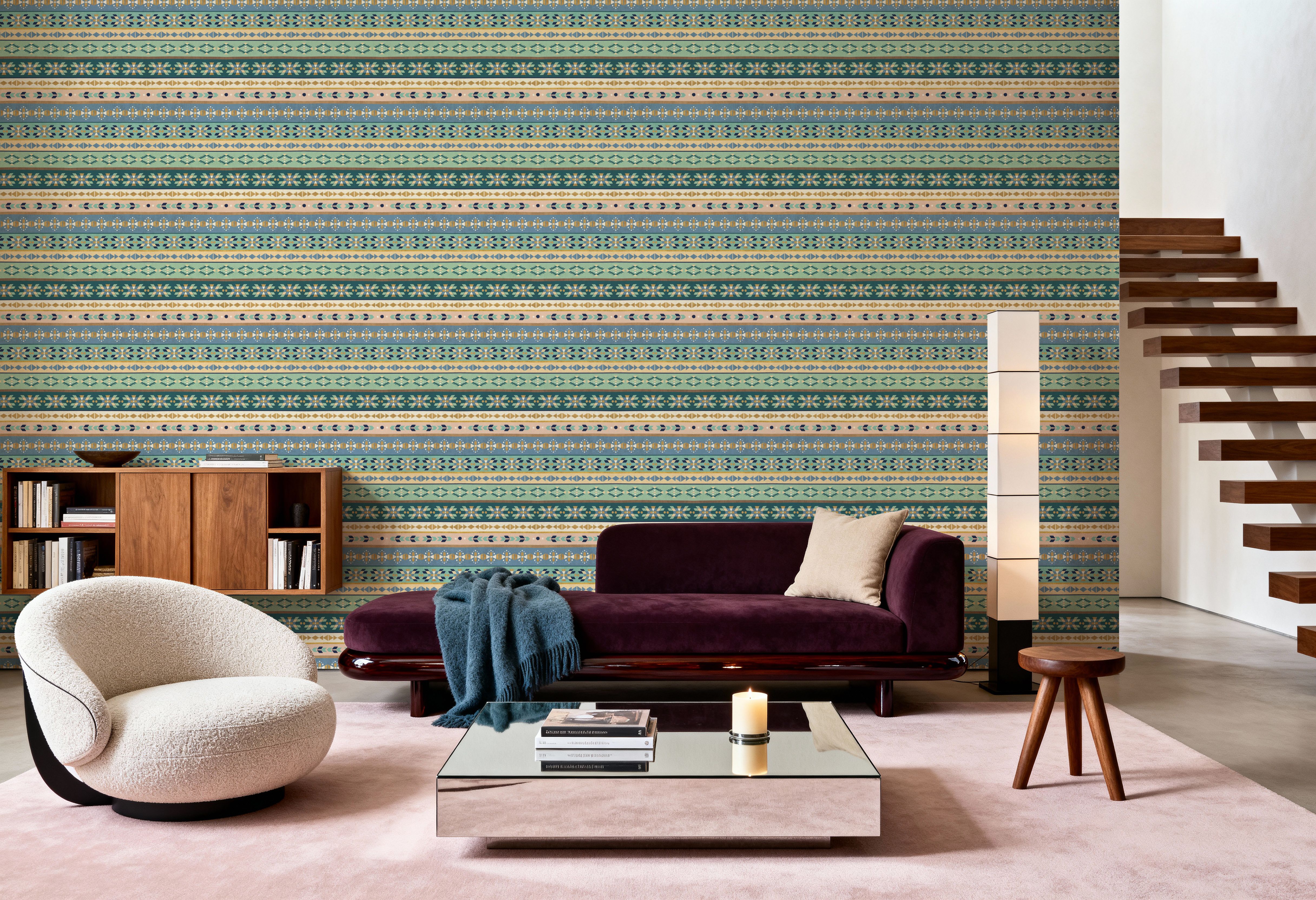 Outdoor Symmetry, Tapeten