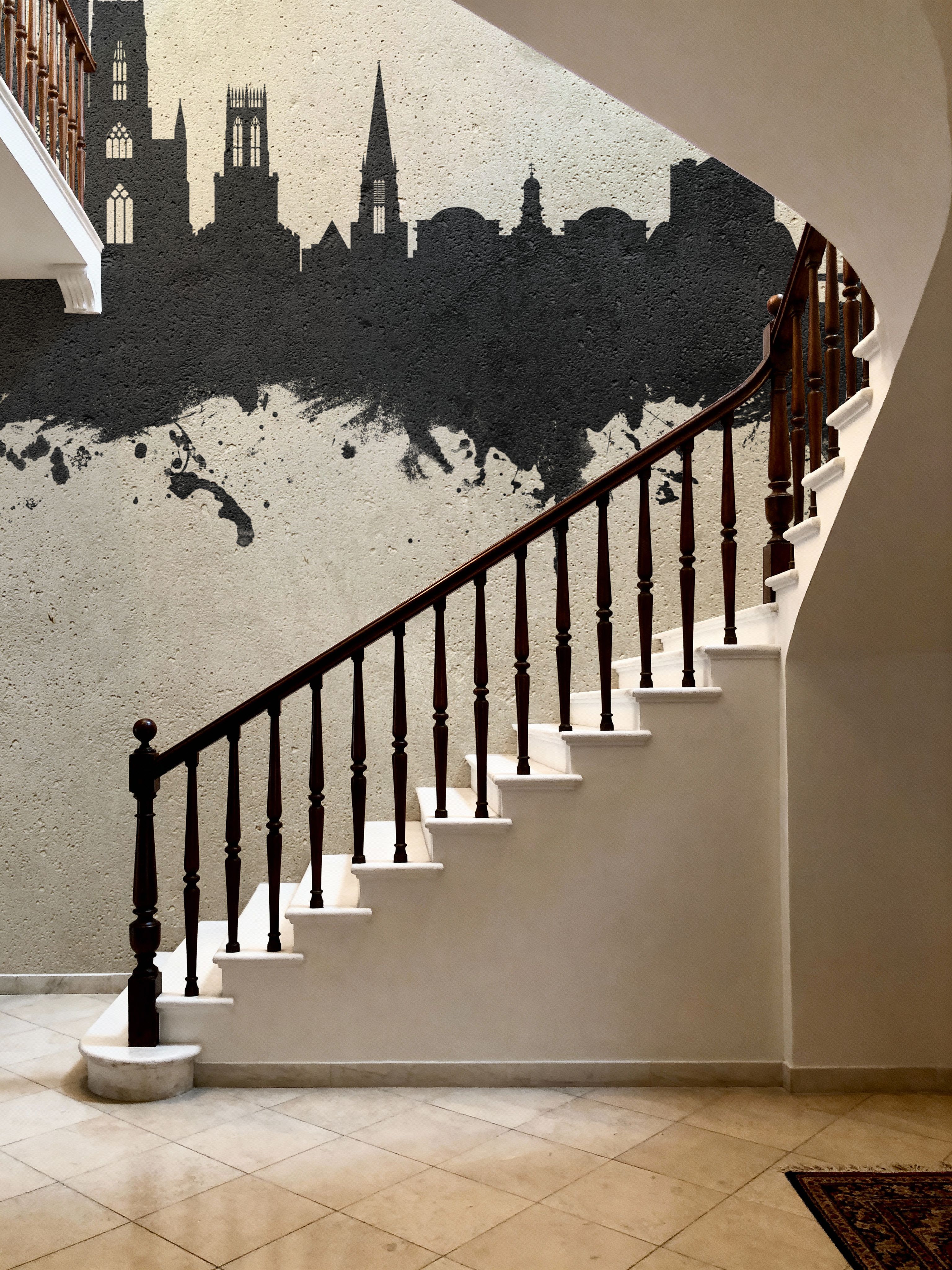 York England Skyline Concrete