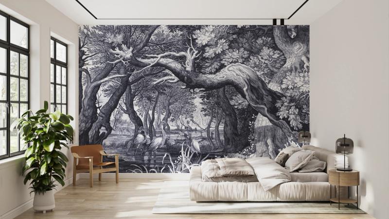 Garden of Eden wallpaper mural 100% PVC-free and non-toxic