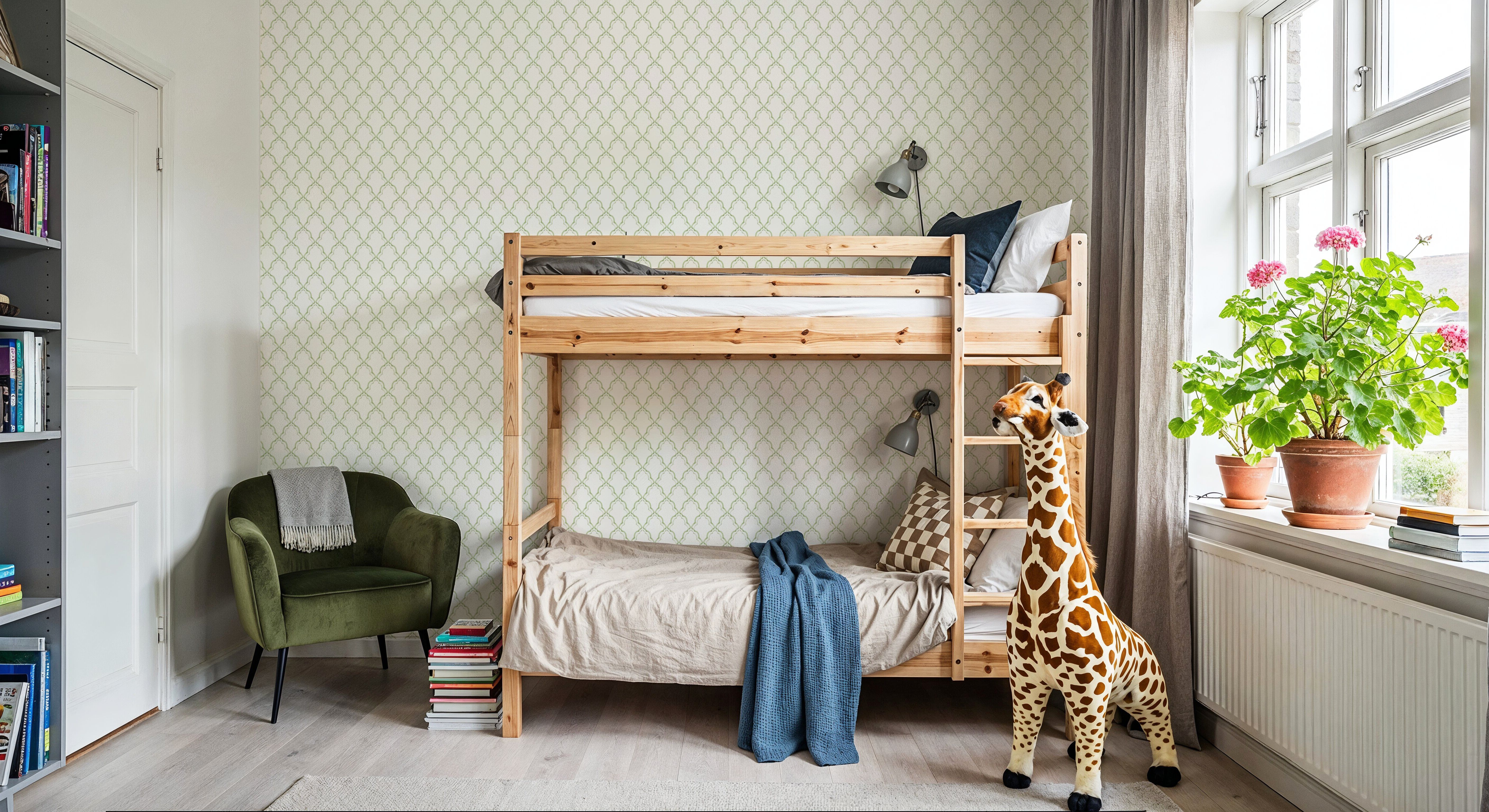 Medallion Trellis, Sage Green