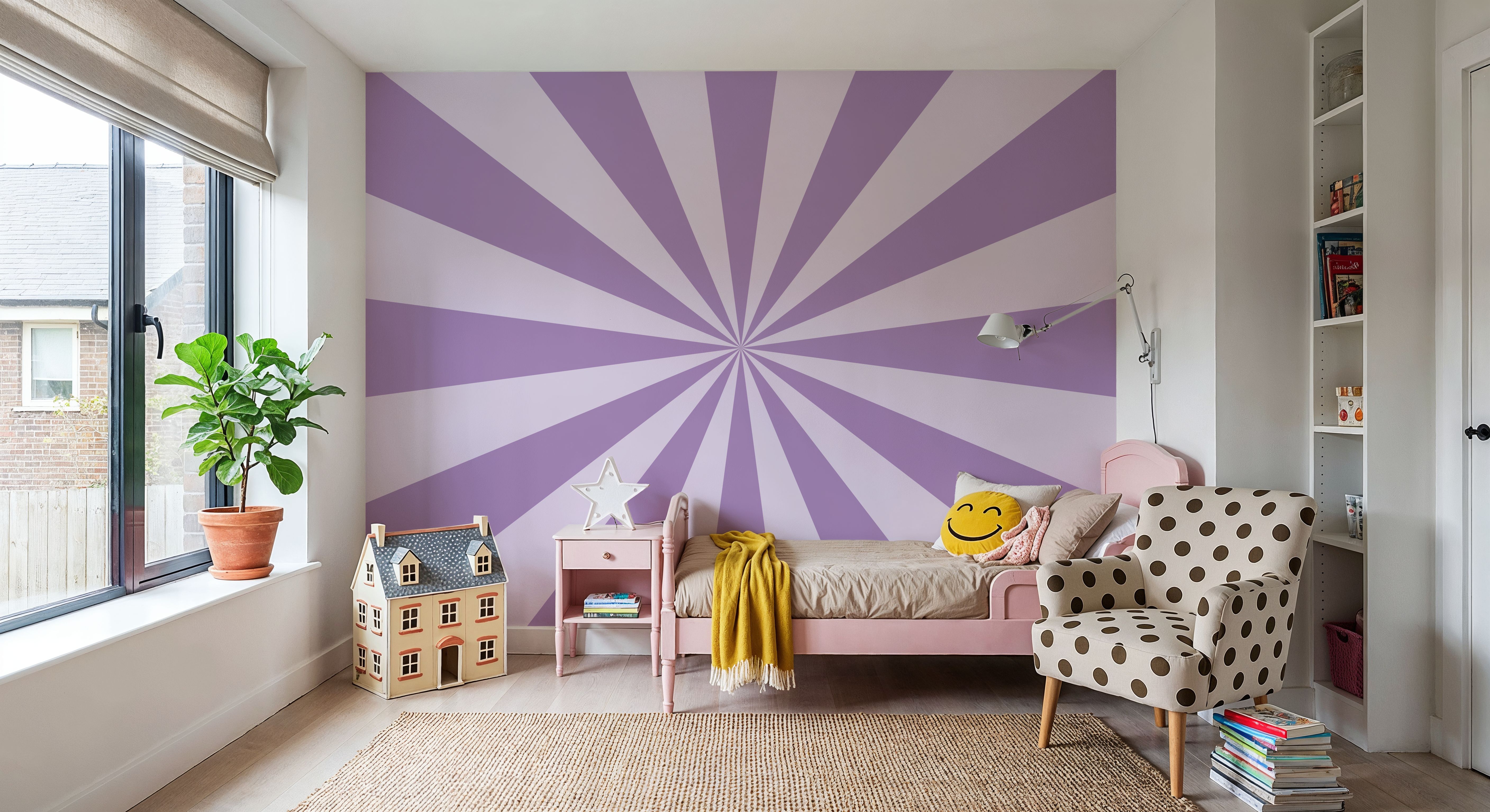 Circus Ceiling, Purple on Purple