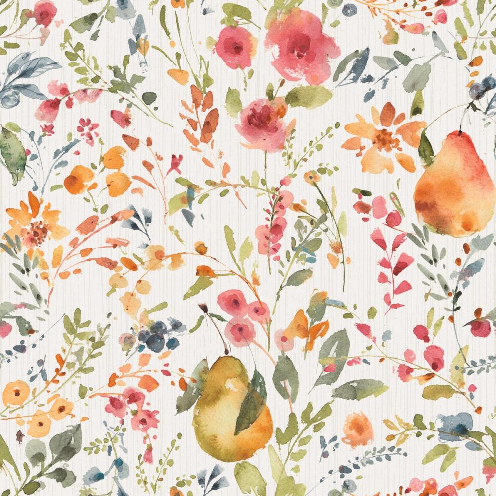 Time to Share Flowers and Pears White