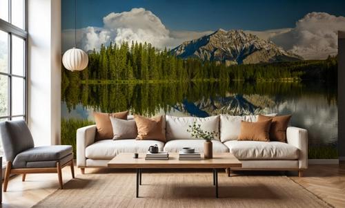 Cascade Mountain Reflection