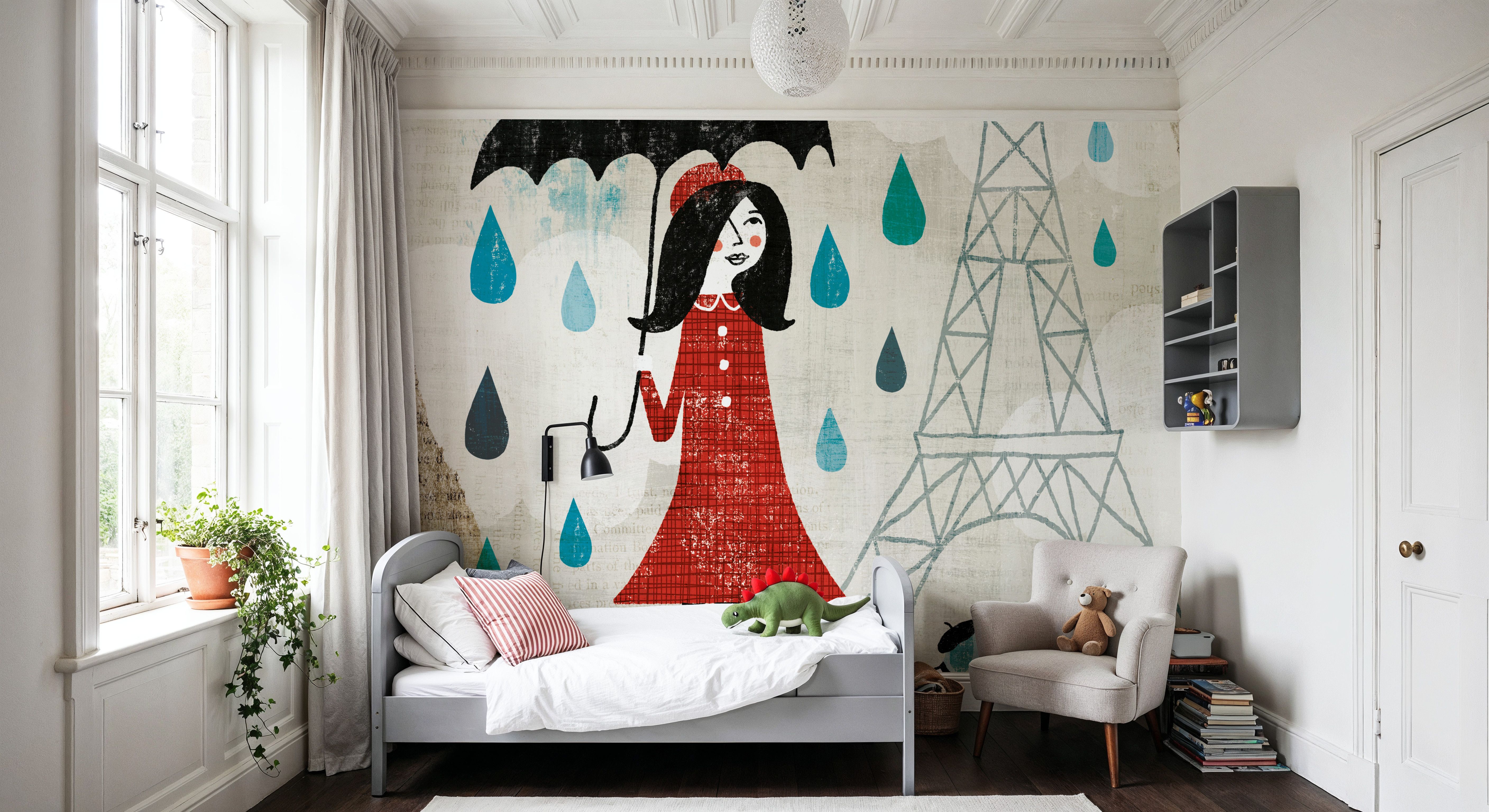 Rainy Day Paris, Tapet
