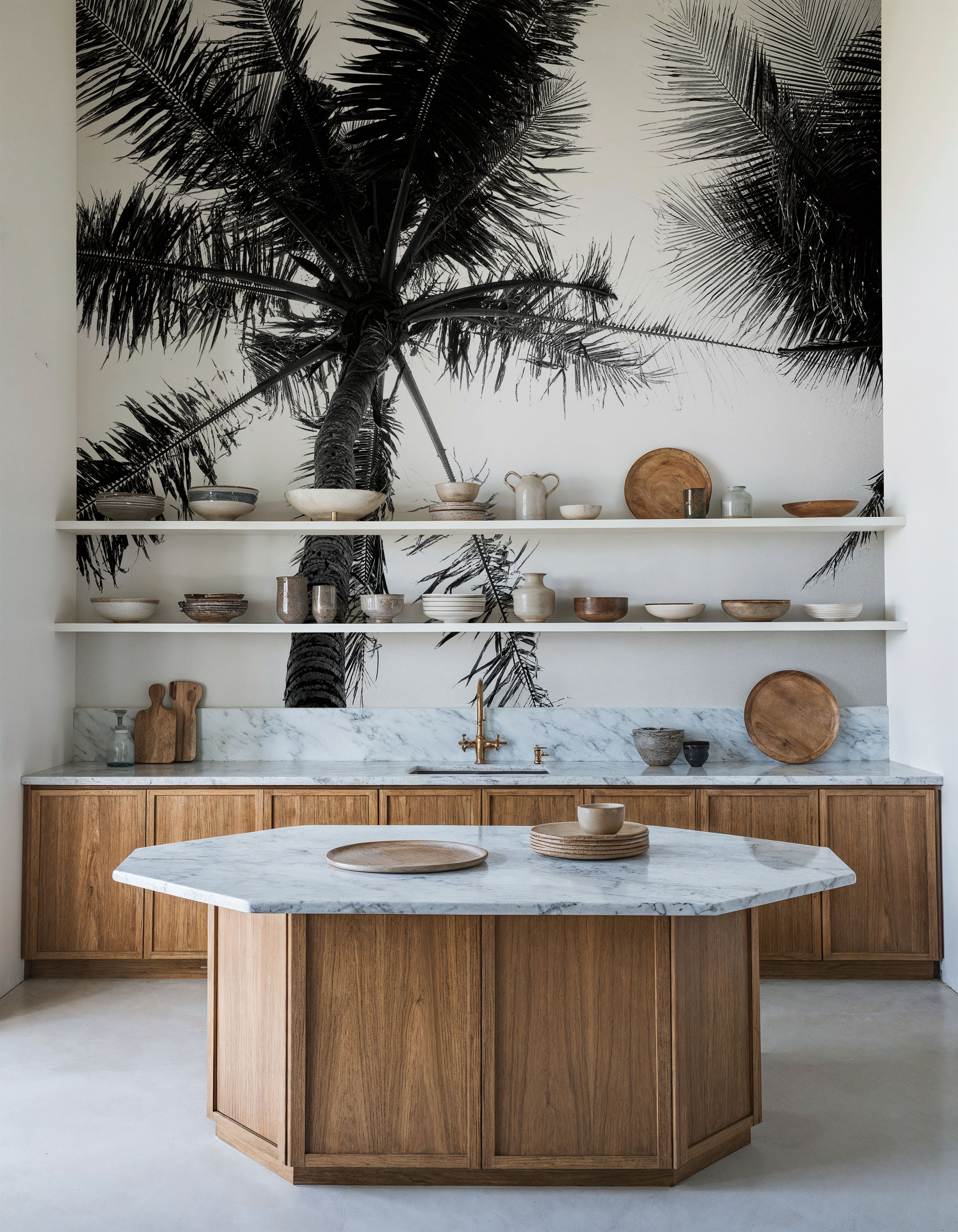 Palm Tree Looking Up II