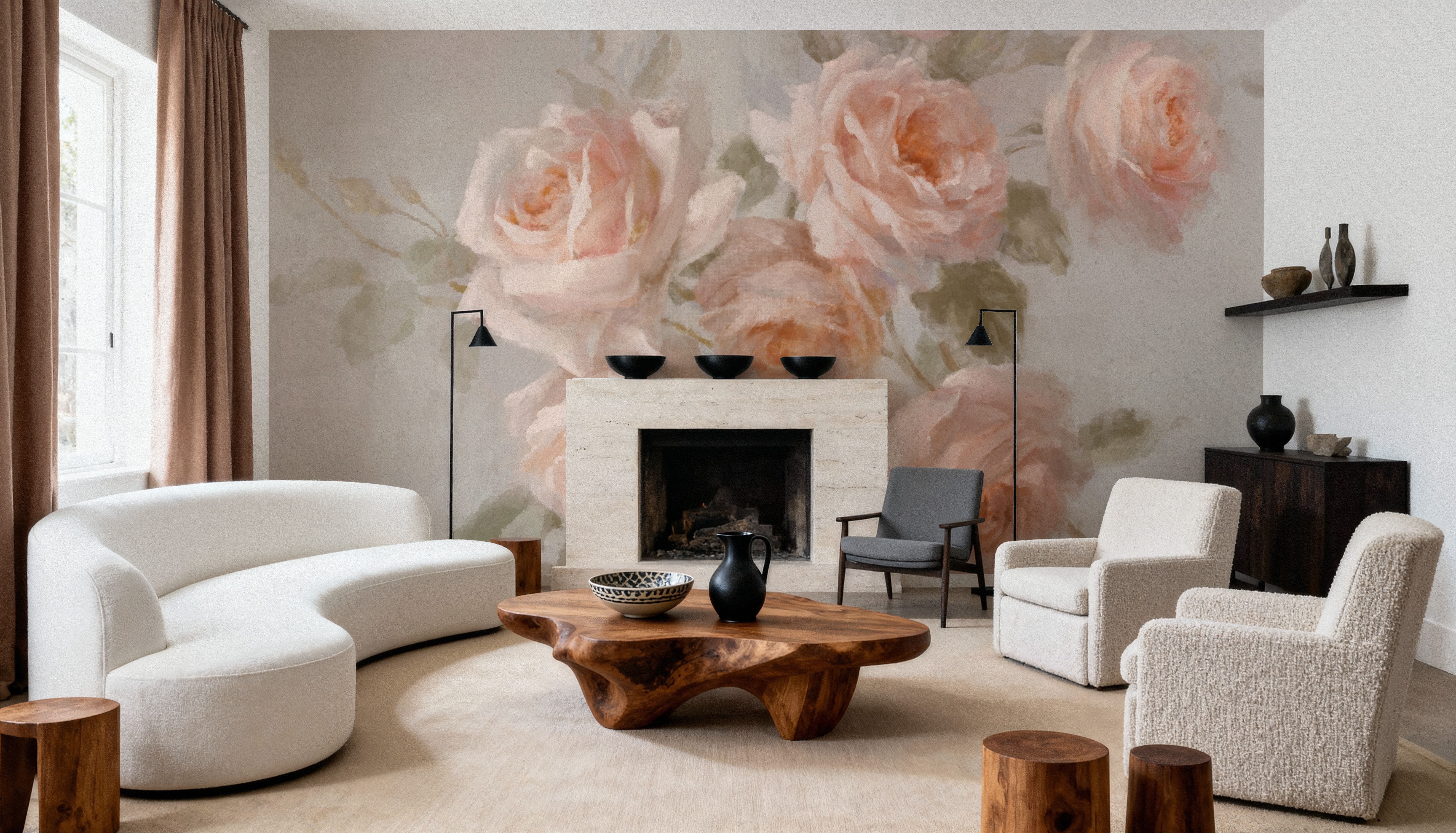 A Sprig of Roses I