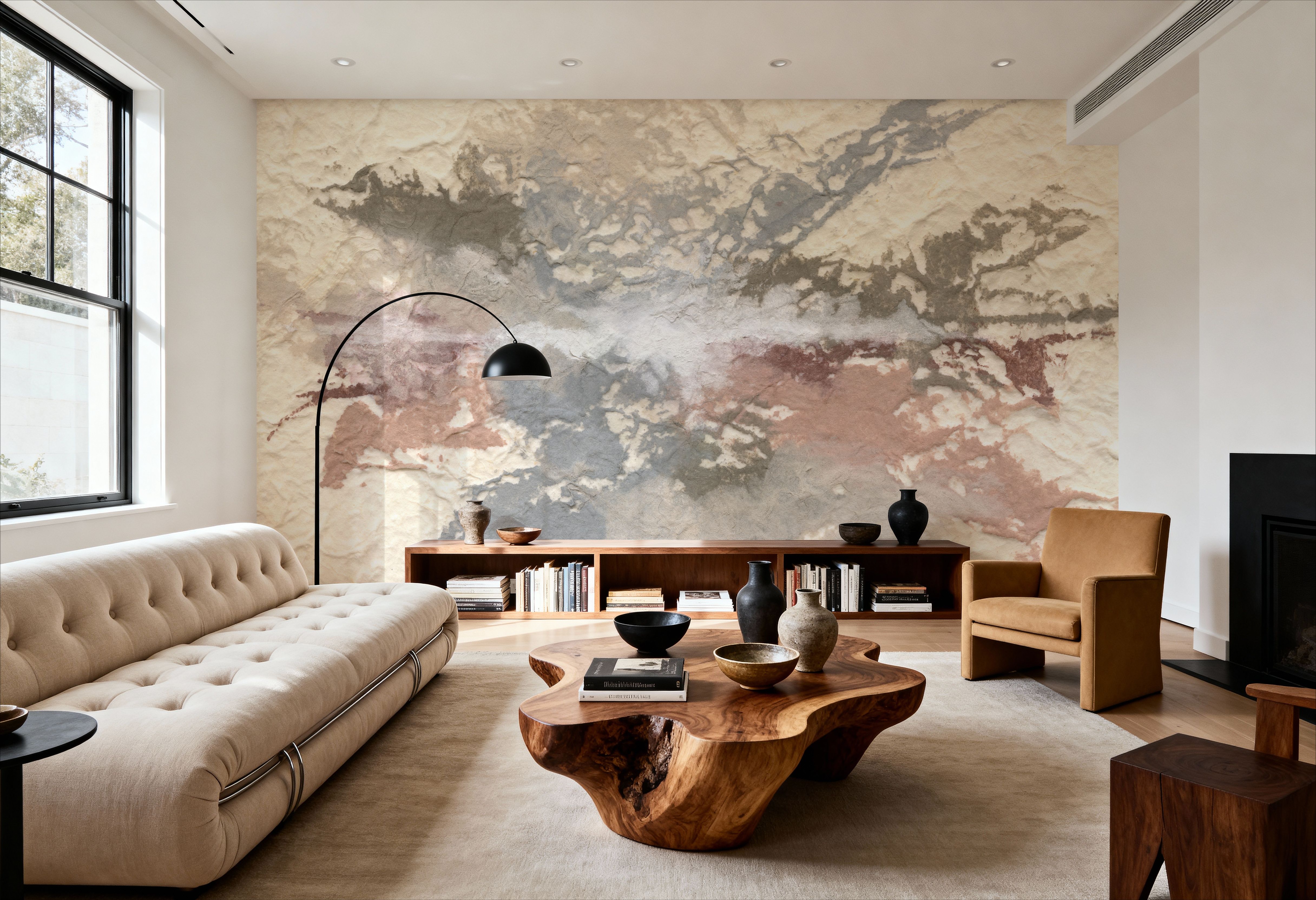 Tactile Simplicity I, Tapeten