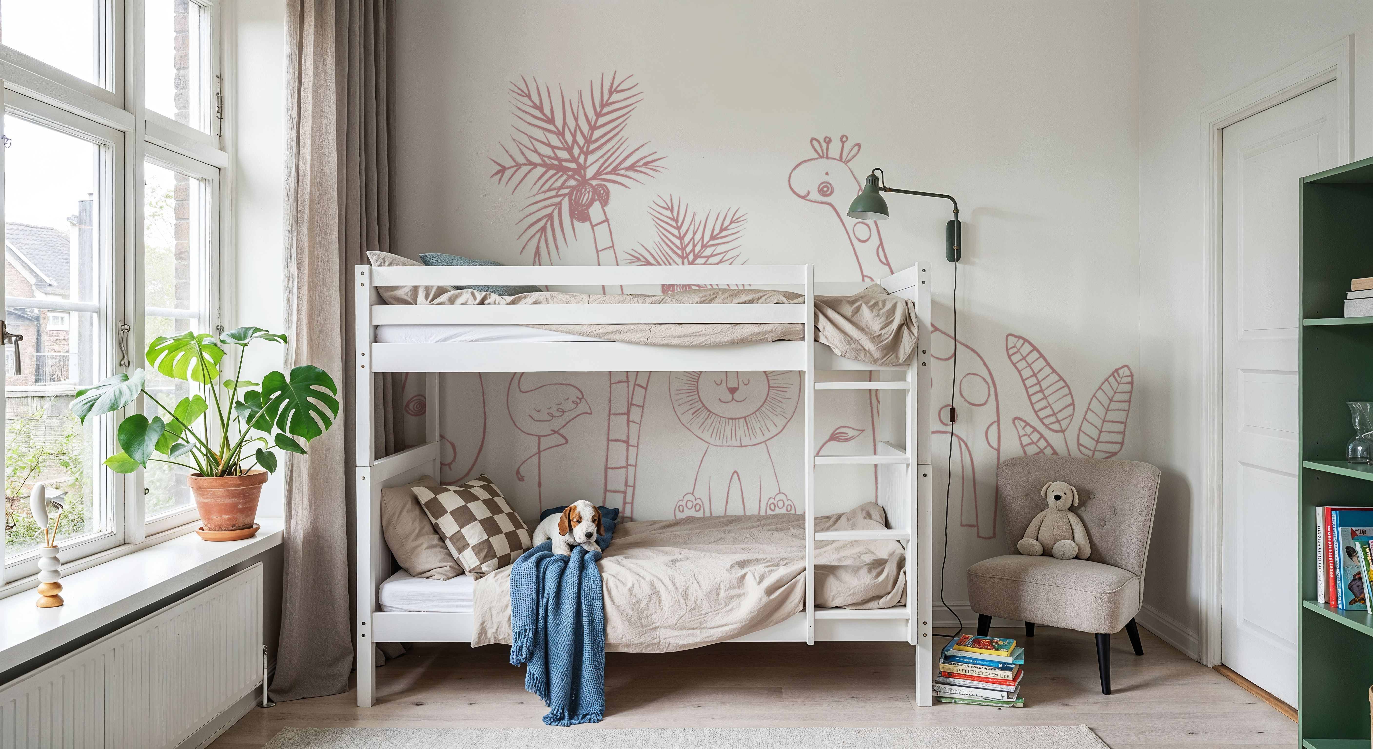 Calm & Cute Baby Animals, Pink