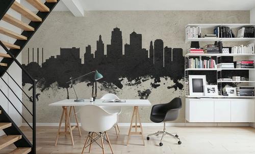 Kansas City Missouri Skyline Concrete