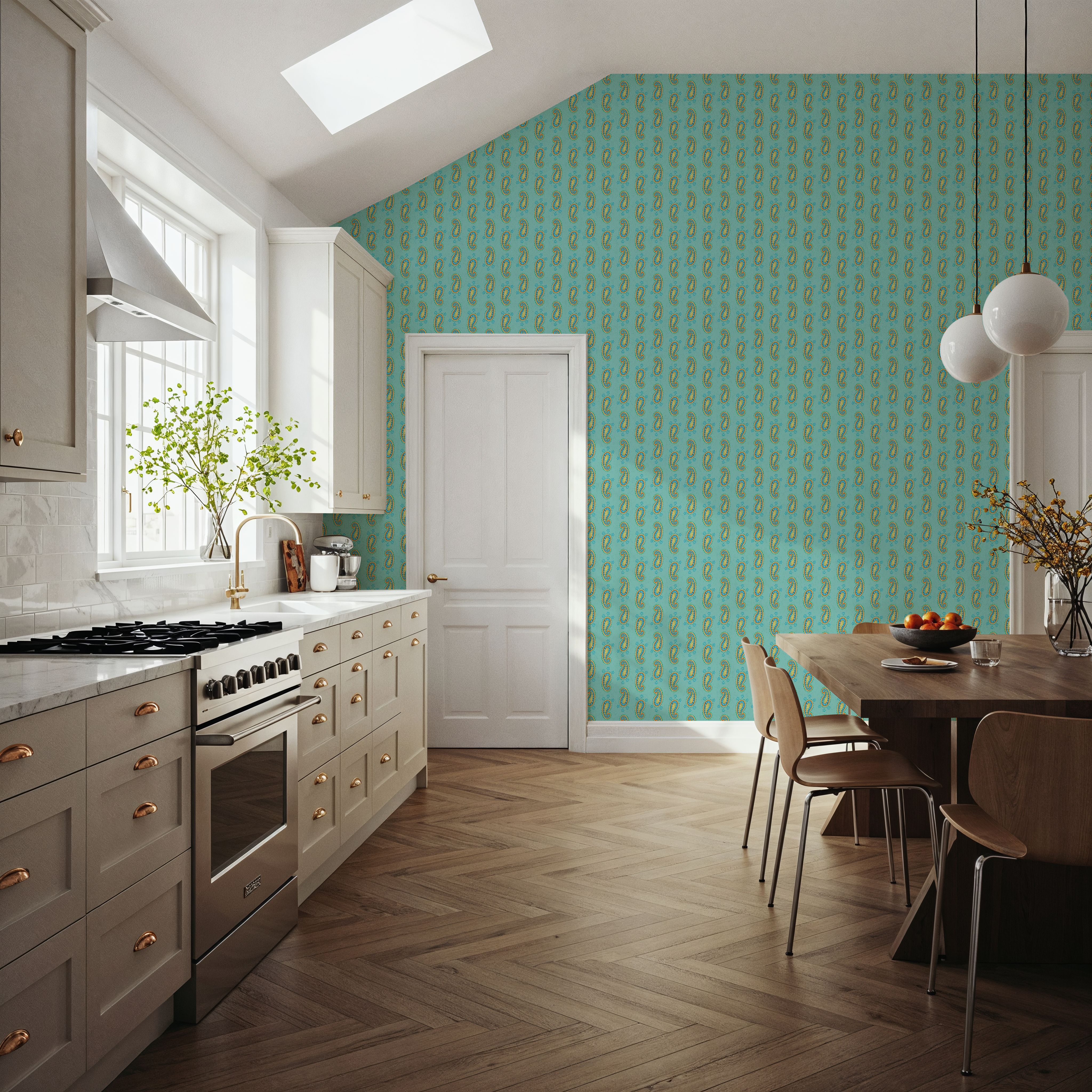 Paisley Thoughts Blue