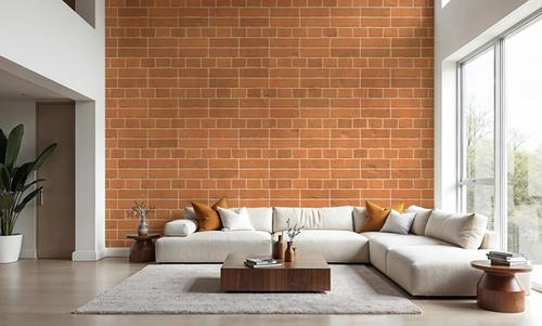 Rustic Brown Brick Wall