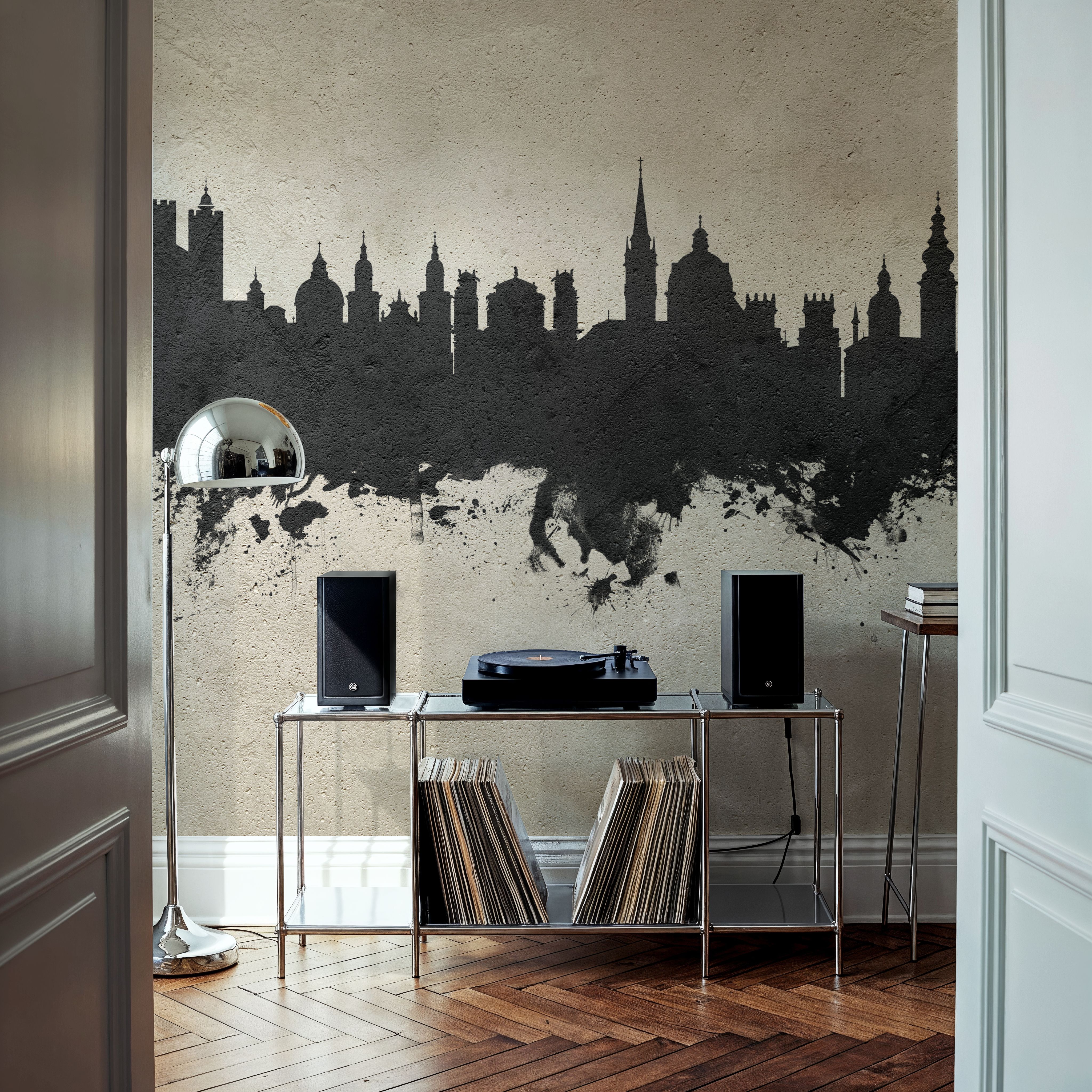Salzburg Austria Skyline Concrete