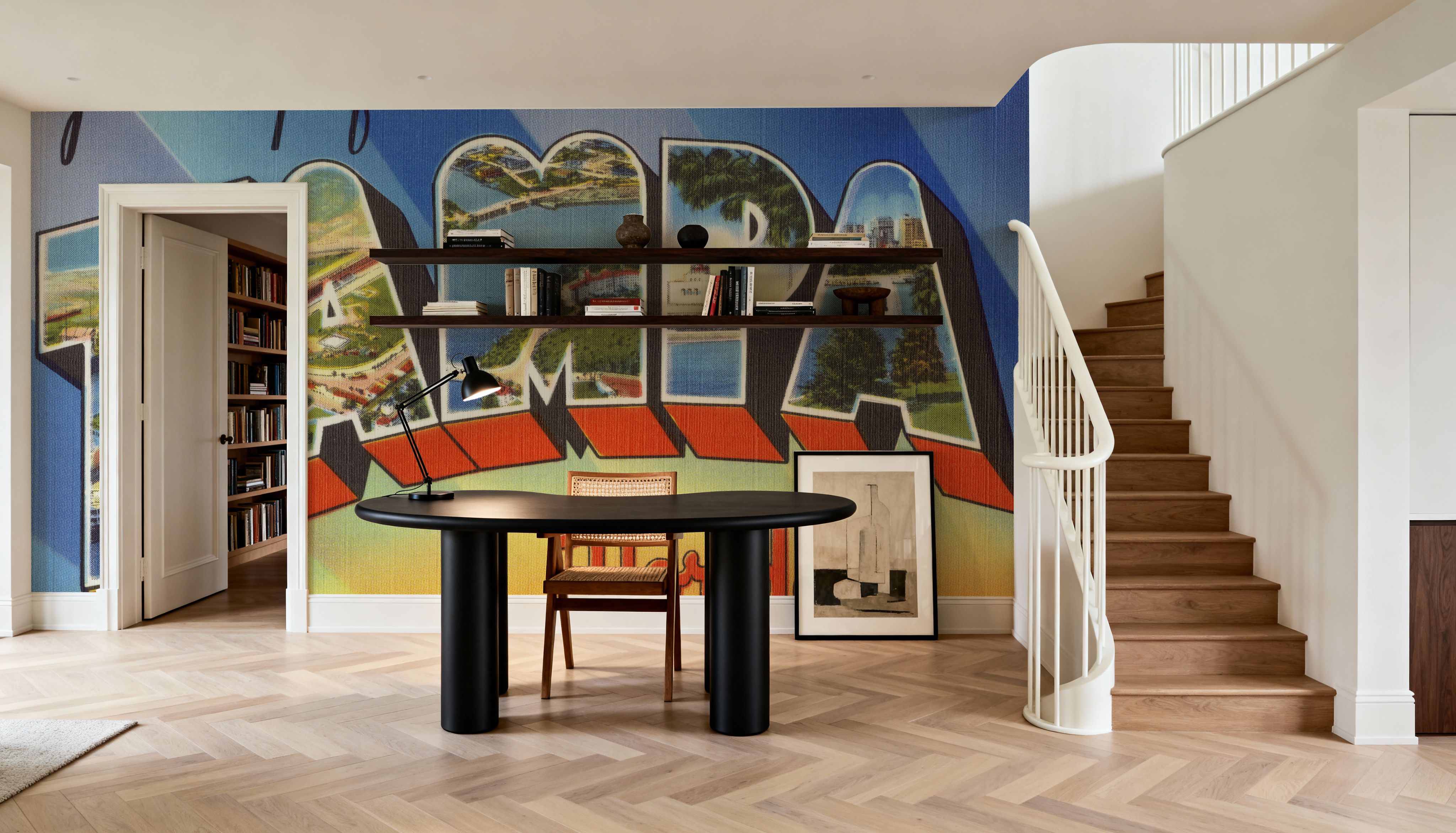 Greetings from Tampa - Screenprint Postcard