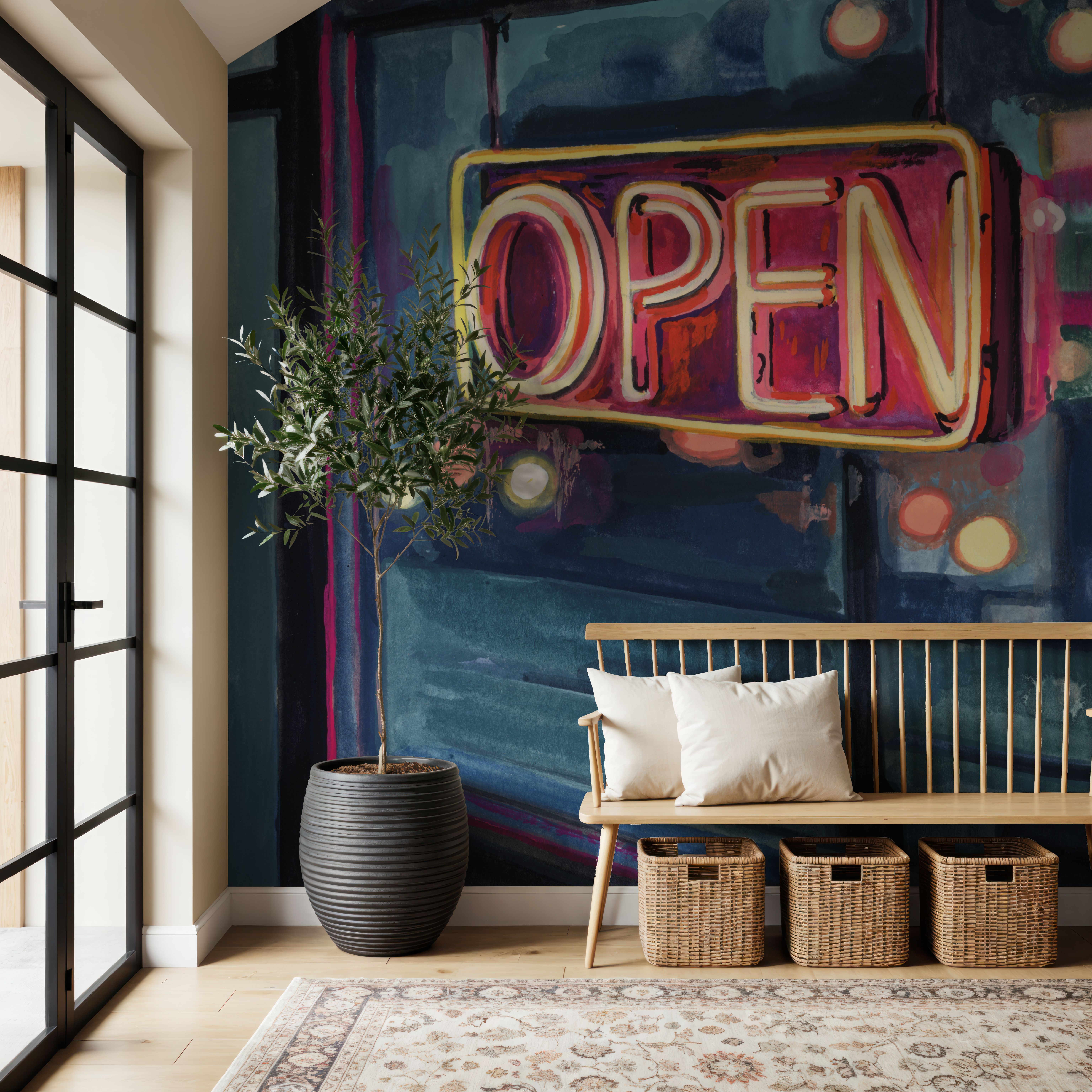 Neon Open Sign