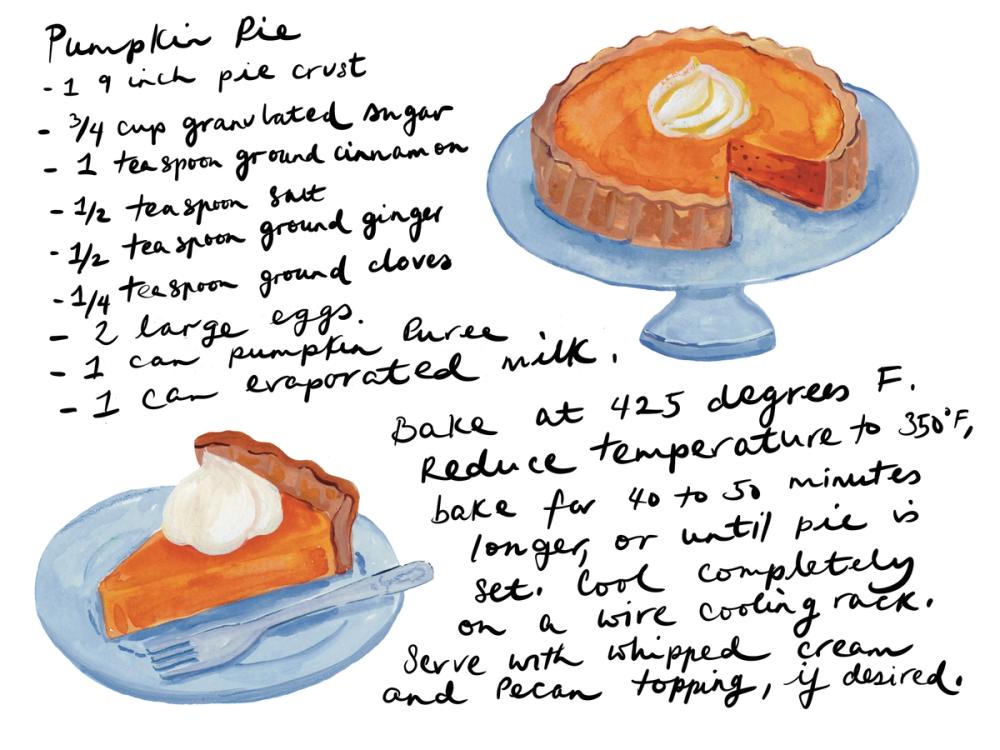 My Pumpkin Pie Recipe