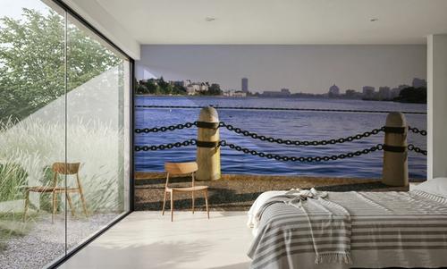 Urban Waterfront Serenity