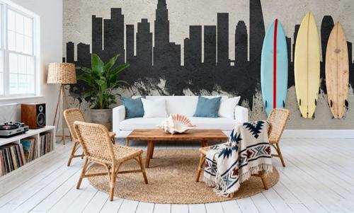 Los Angeles Skyline Concrete