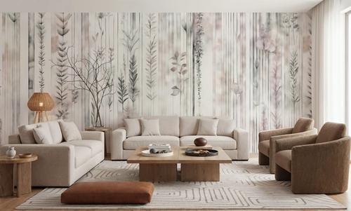 Botanical Wall Brown
