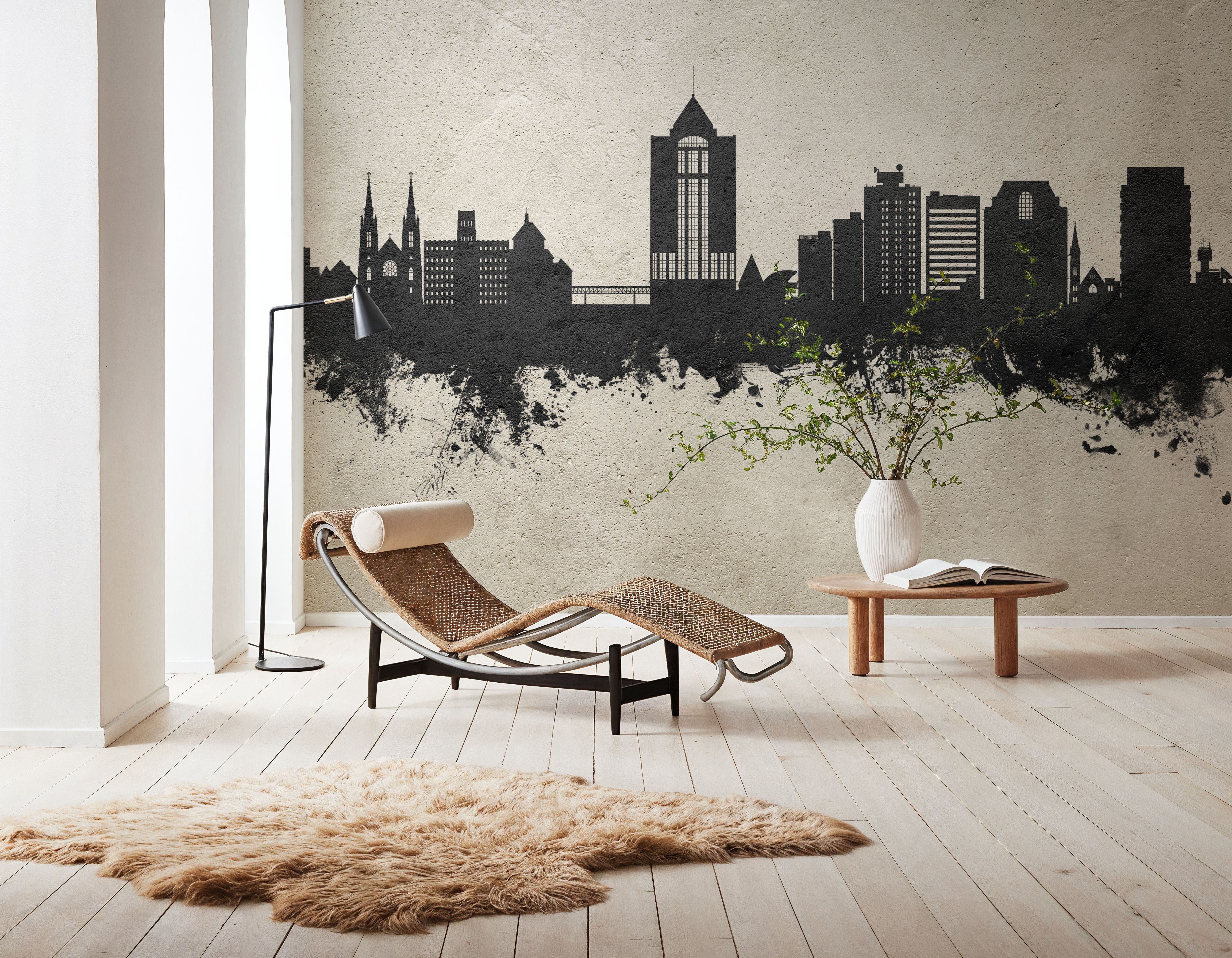 Roanoke Virginia Skyline Concrete