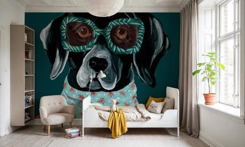 Dashing Labrador