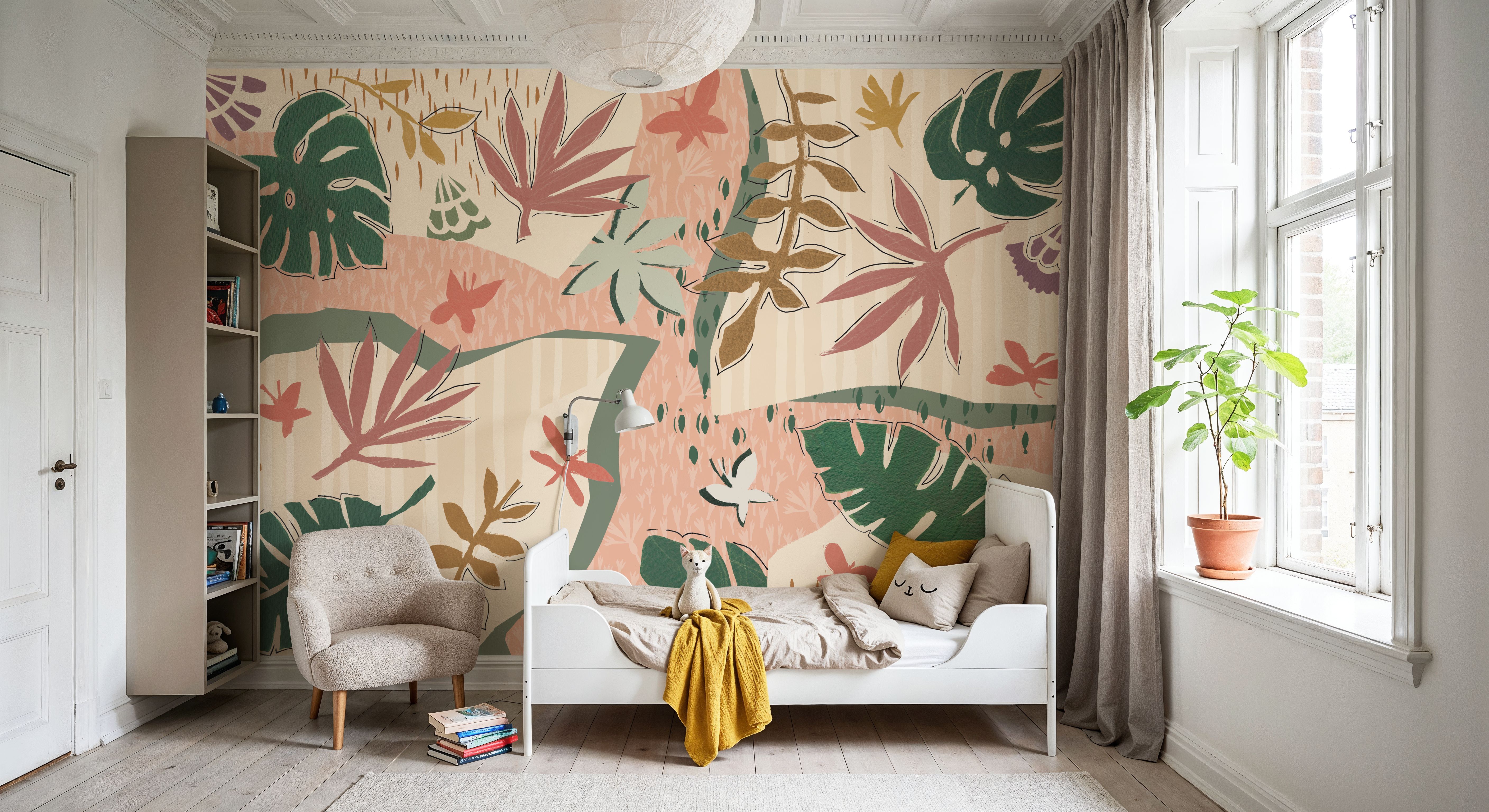 Desert Flair Pink River, Wallpaper