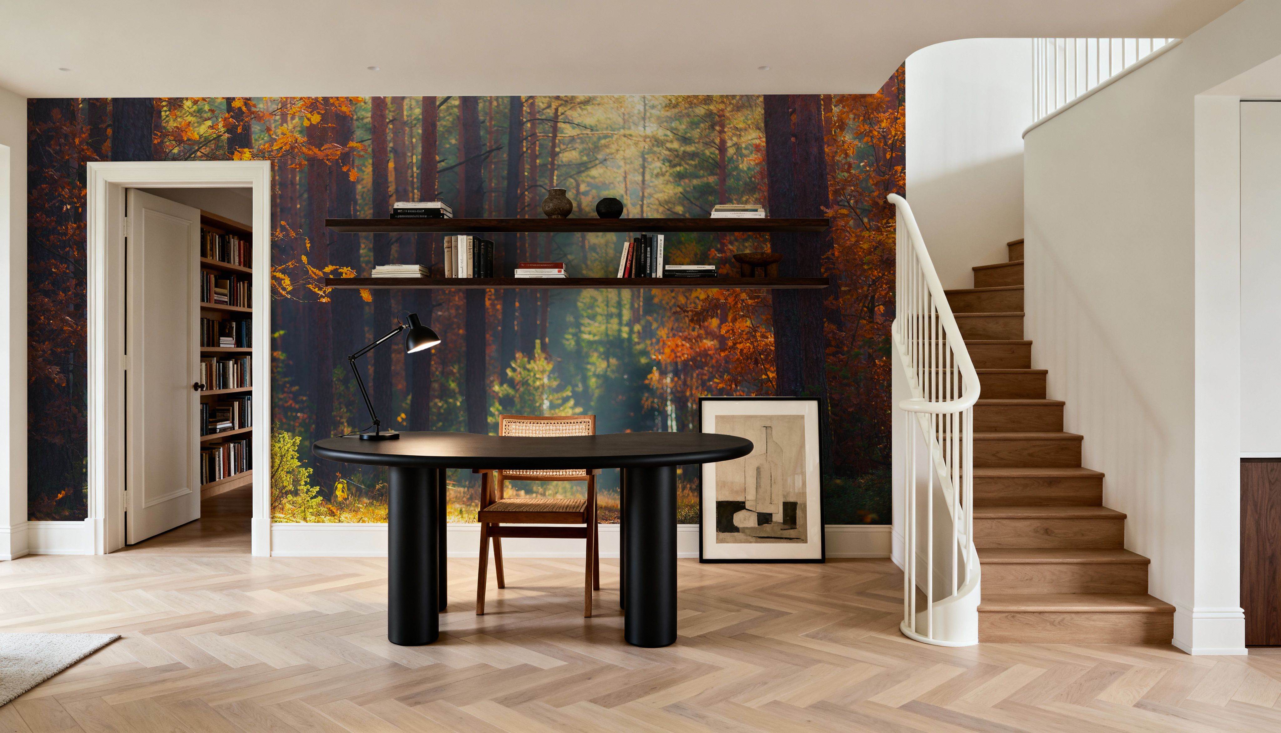 Autumn Forest Morning