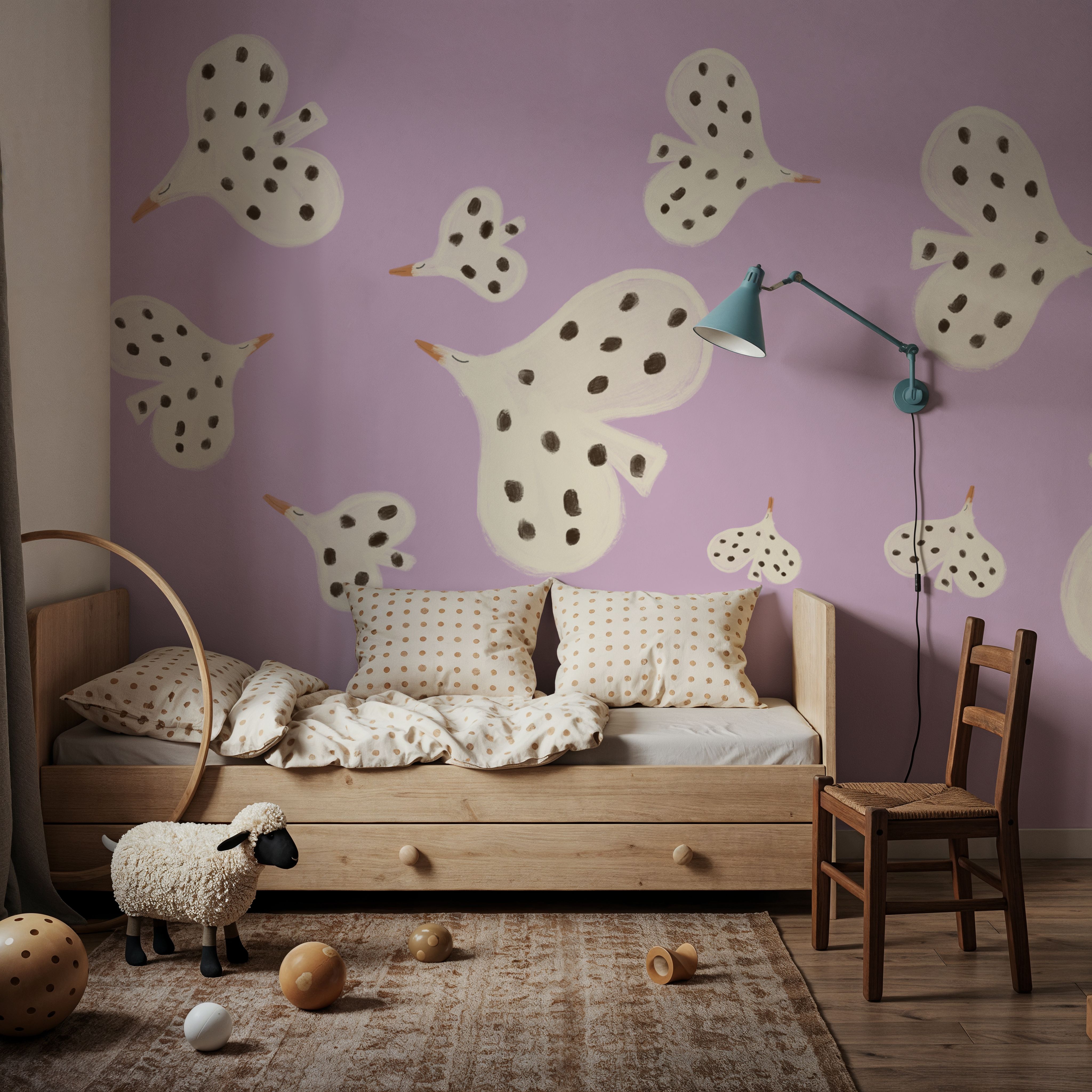 Birds Flying High, Lilac