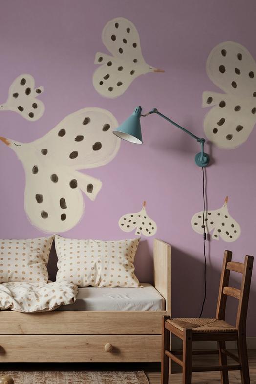 Birds Flying High, Lilac