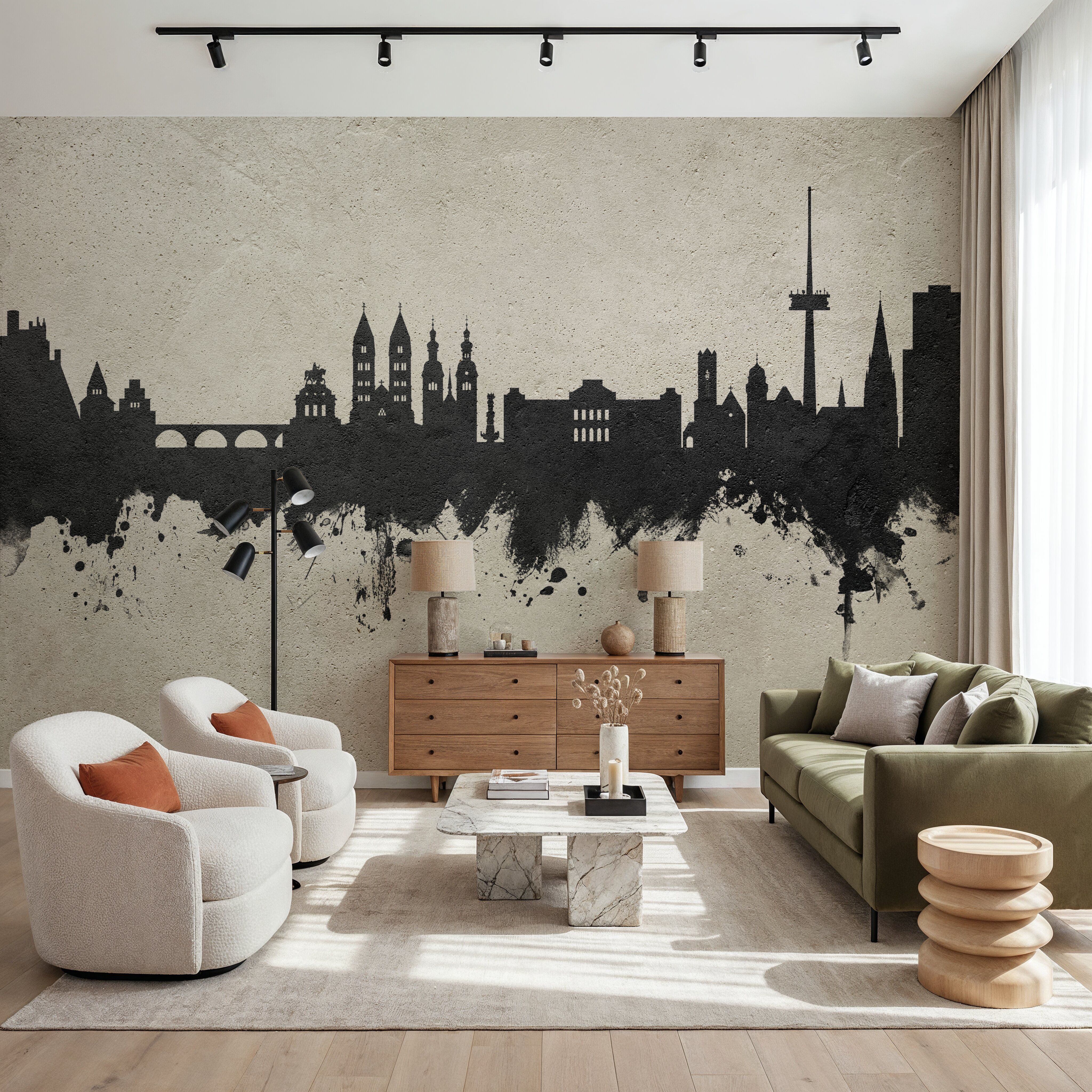 Koblenz Germany Skyline Concrete