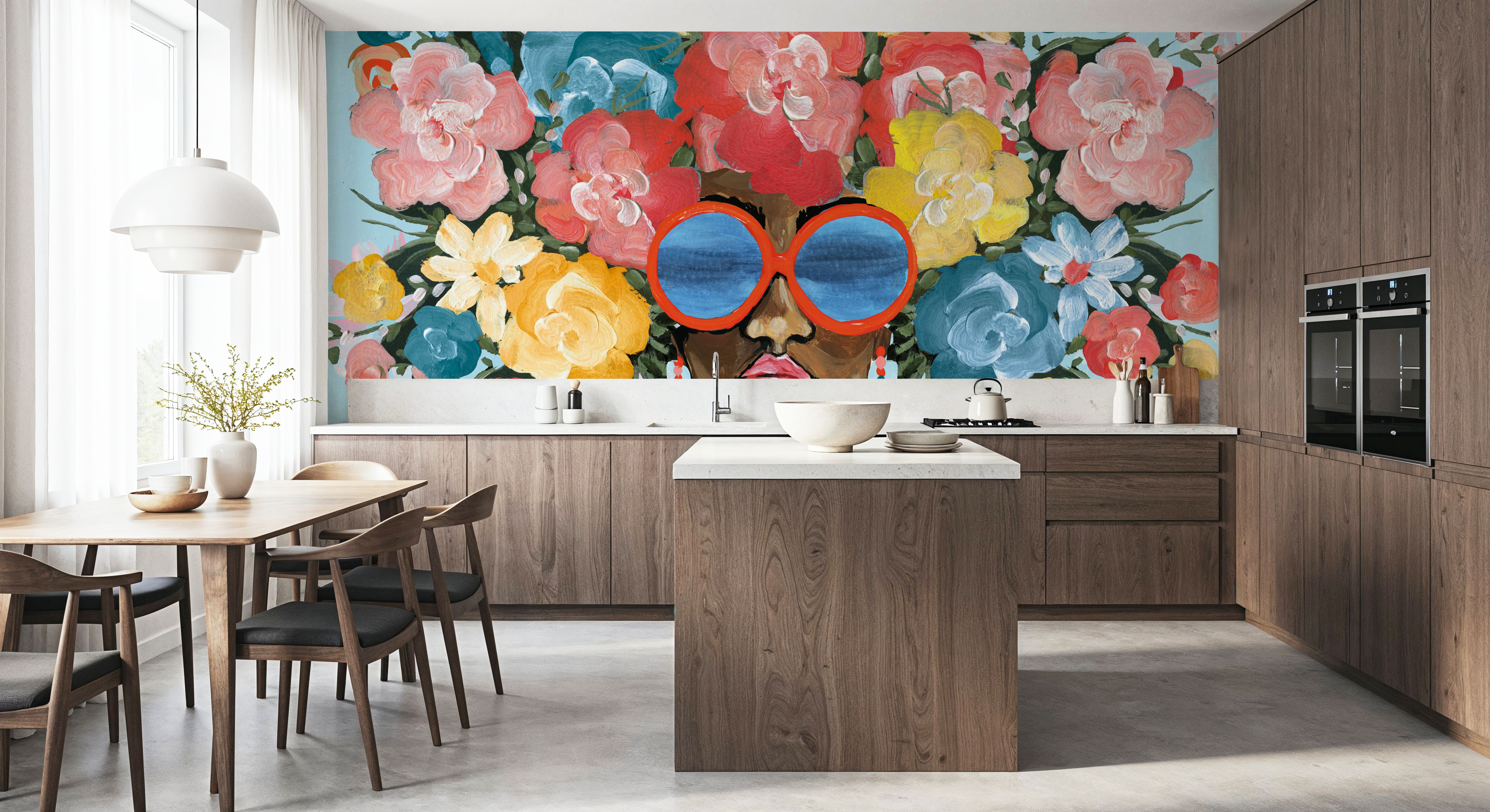 Sunning in Florals I