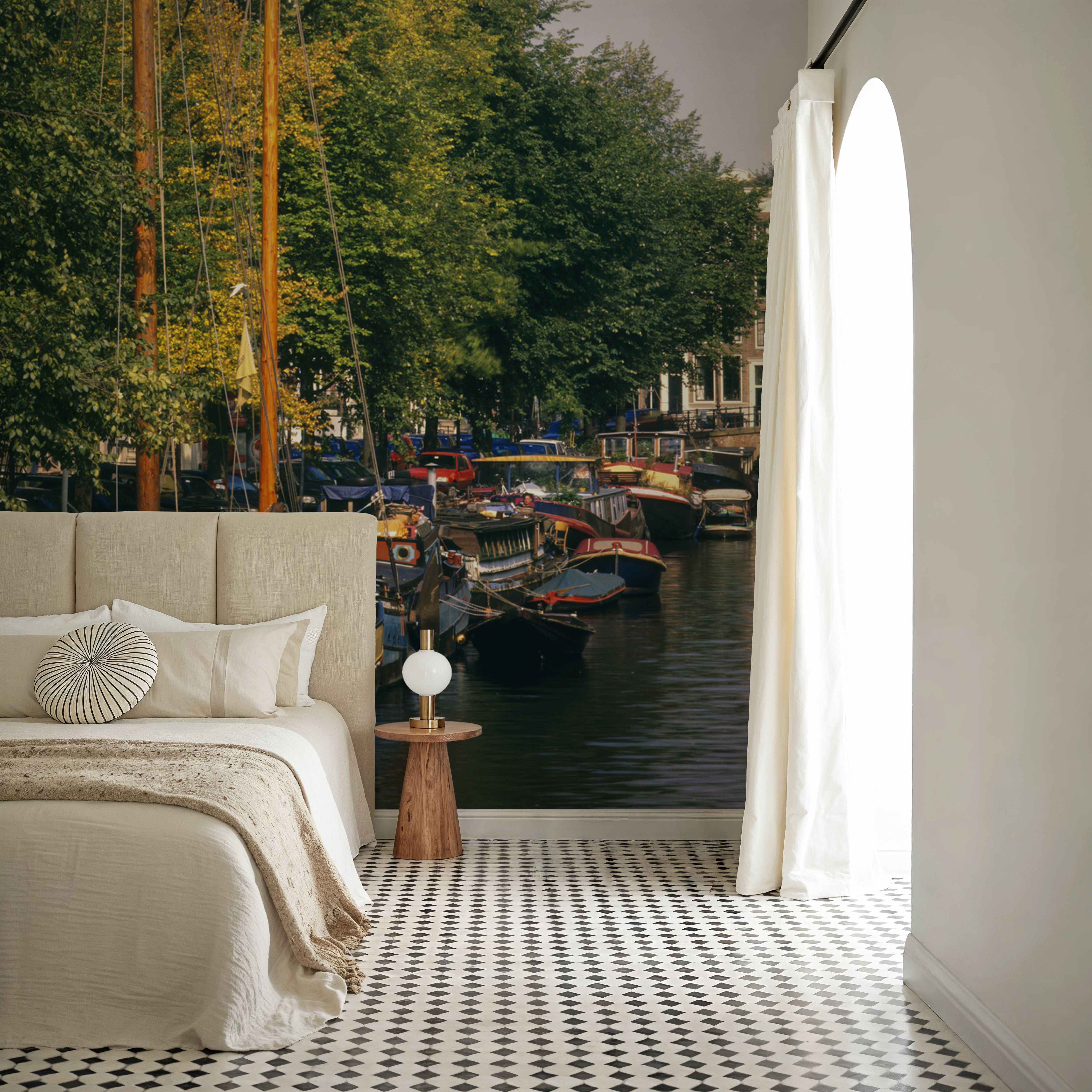 Tranquil Canal Reflections