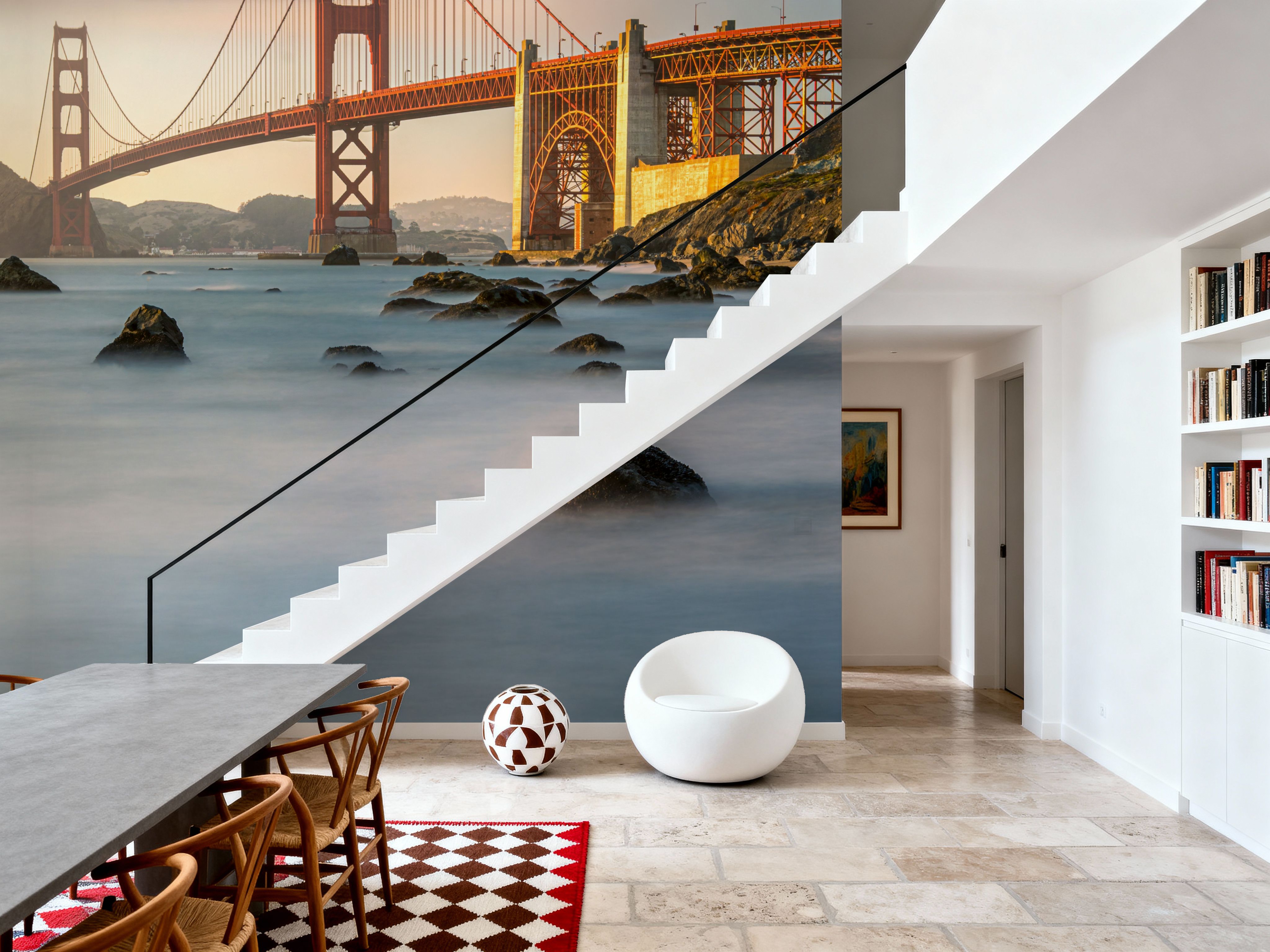 Golden Gate Bridge from Marshall Beach