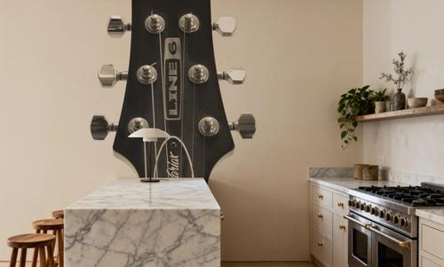 Sepia Guitar I