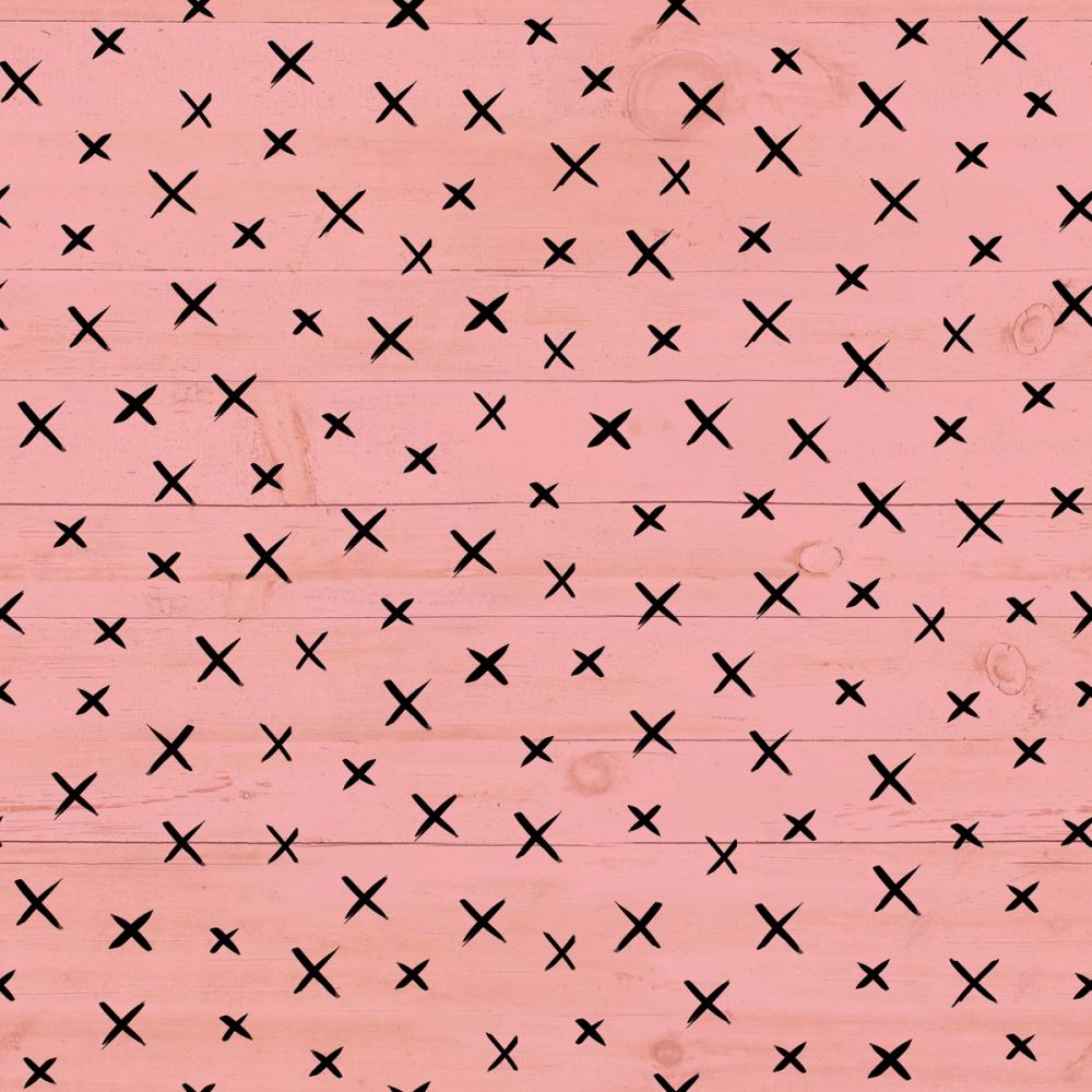 Crossed Halloween Pink
