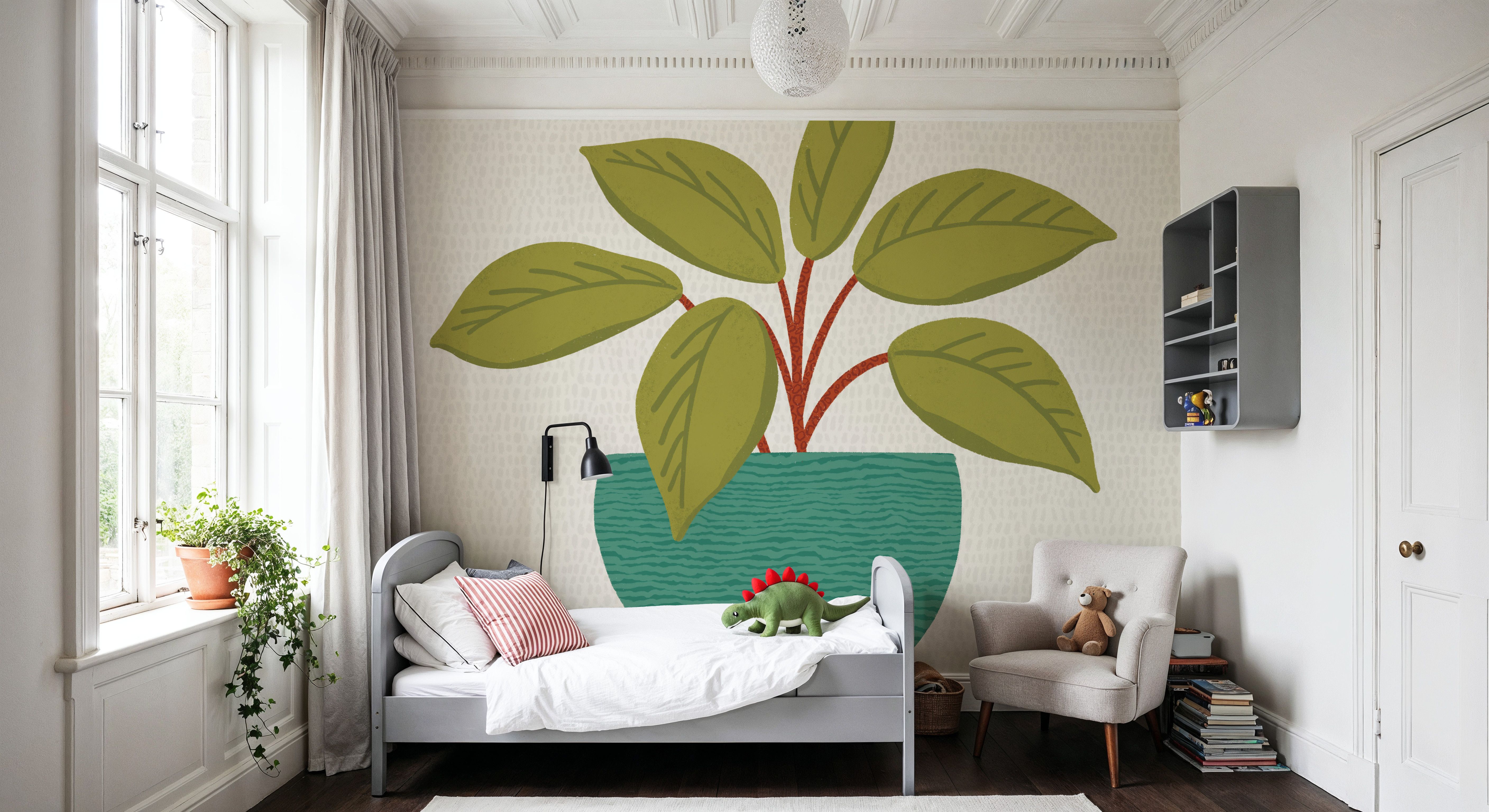 Potted Plant VIII, Wallpaper