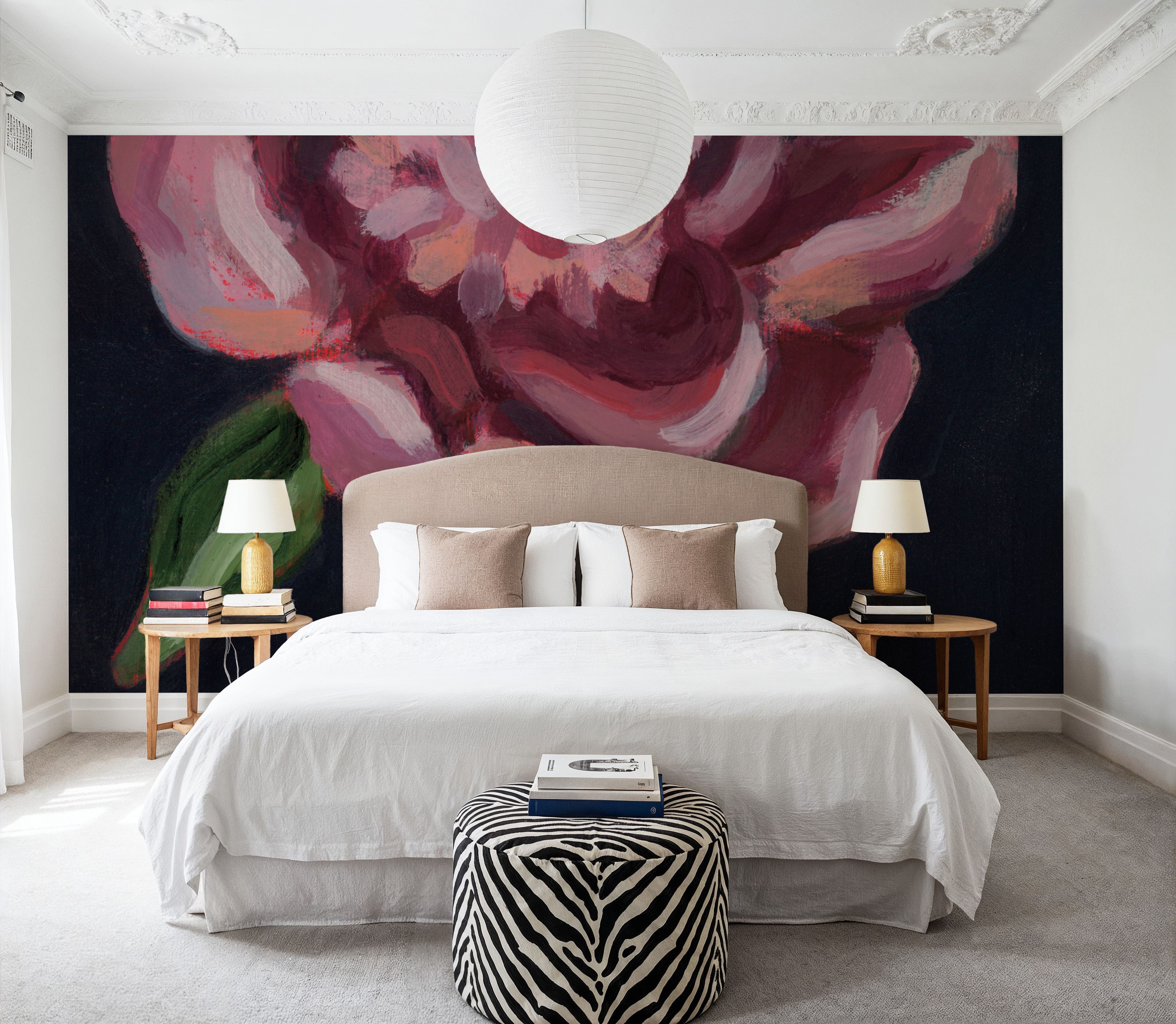 Peony in Black