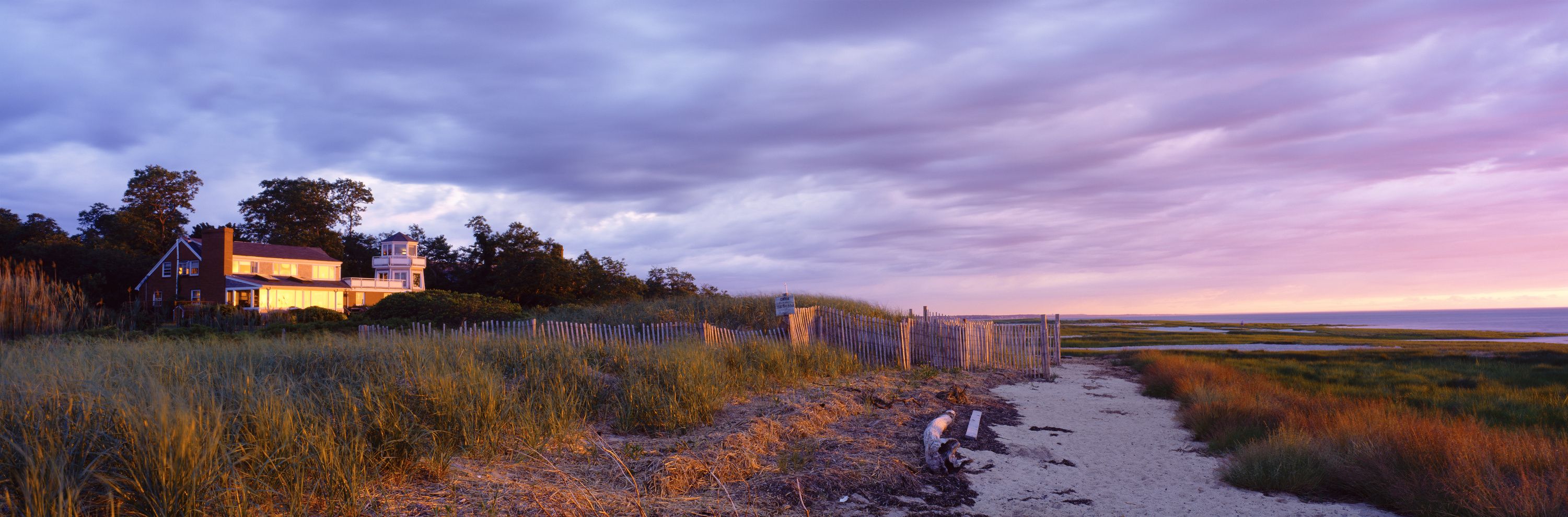 Sunset Cottage Path