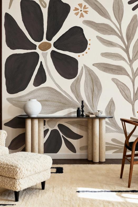 Modern Petals Neutral