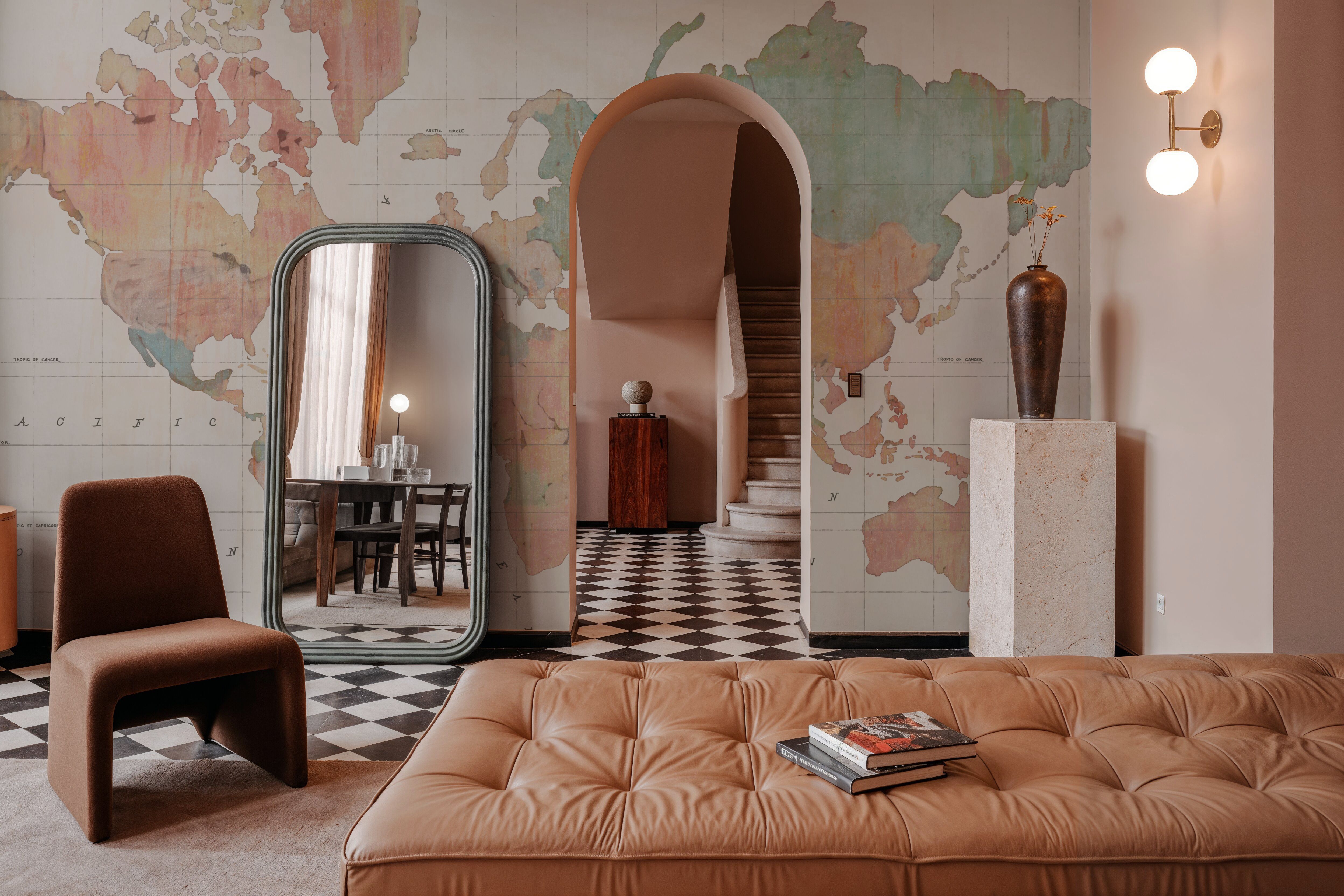 Across the World III, Papier peint