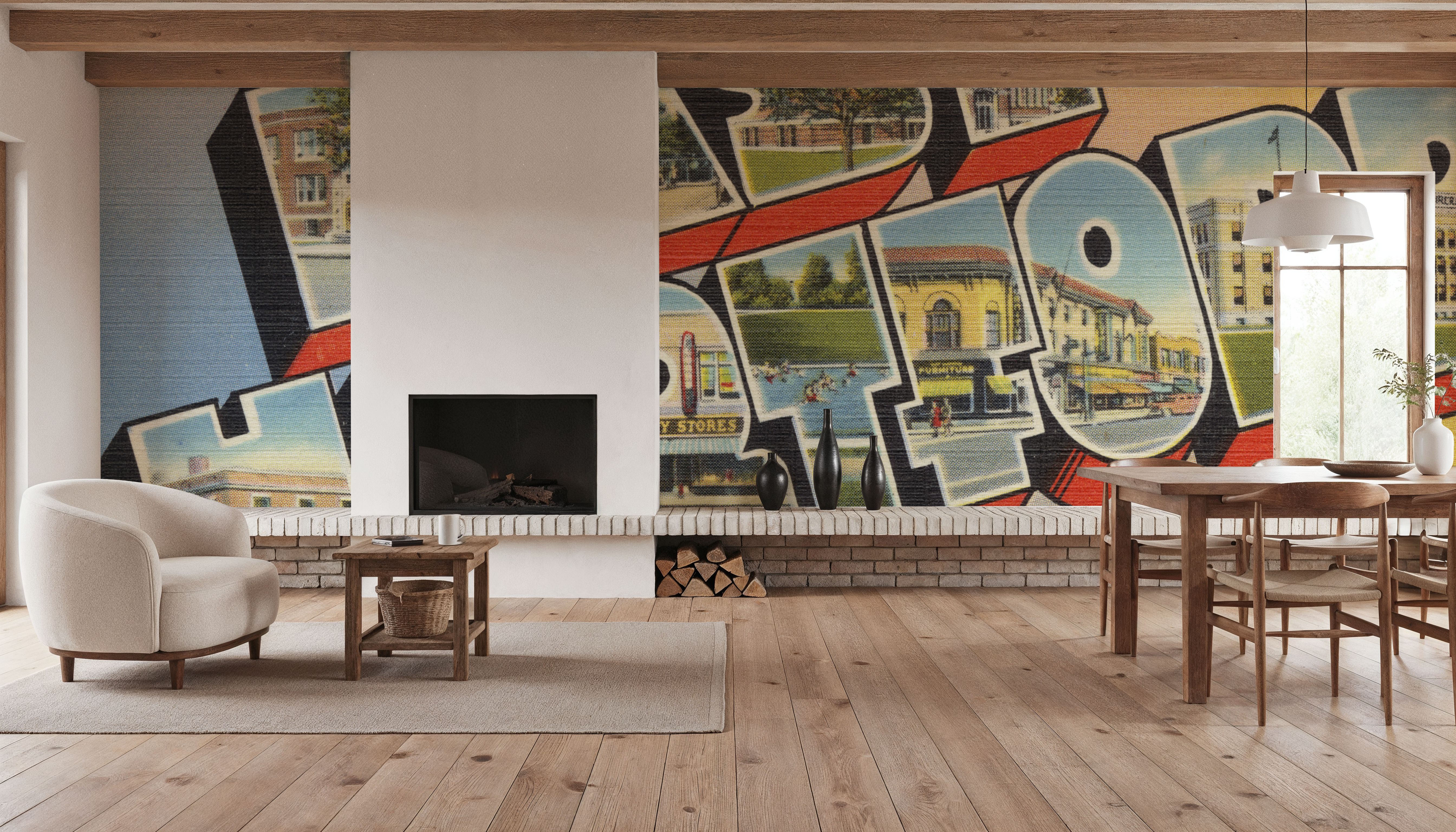 Greetings from East Hartford - Screenprint Postcard