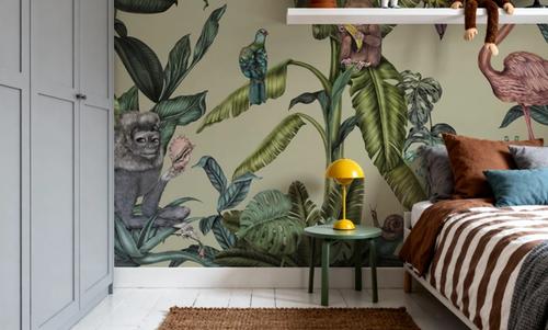 Monkeys With Birds, Laurel
