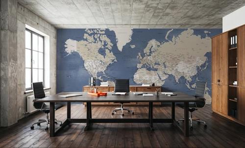World Map Cities - Oisin