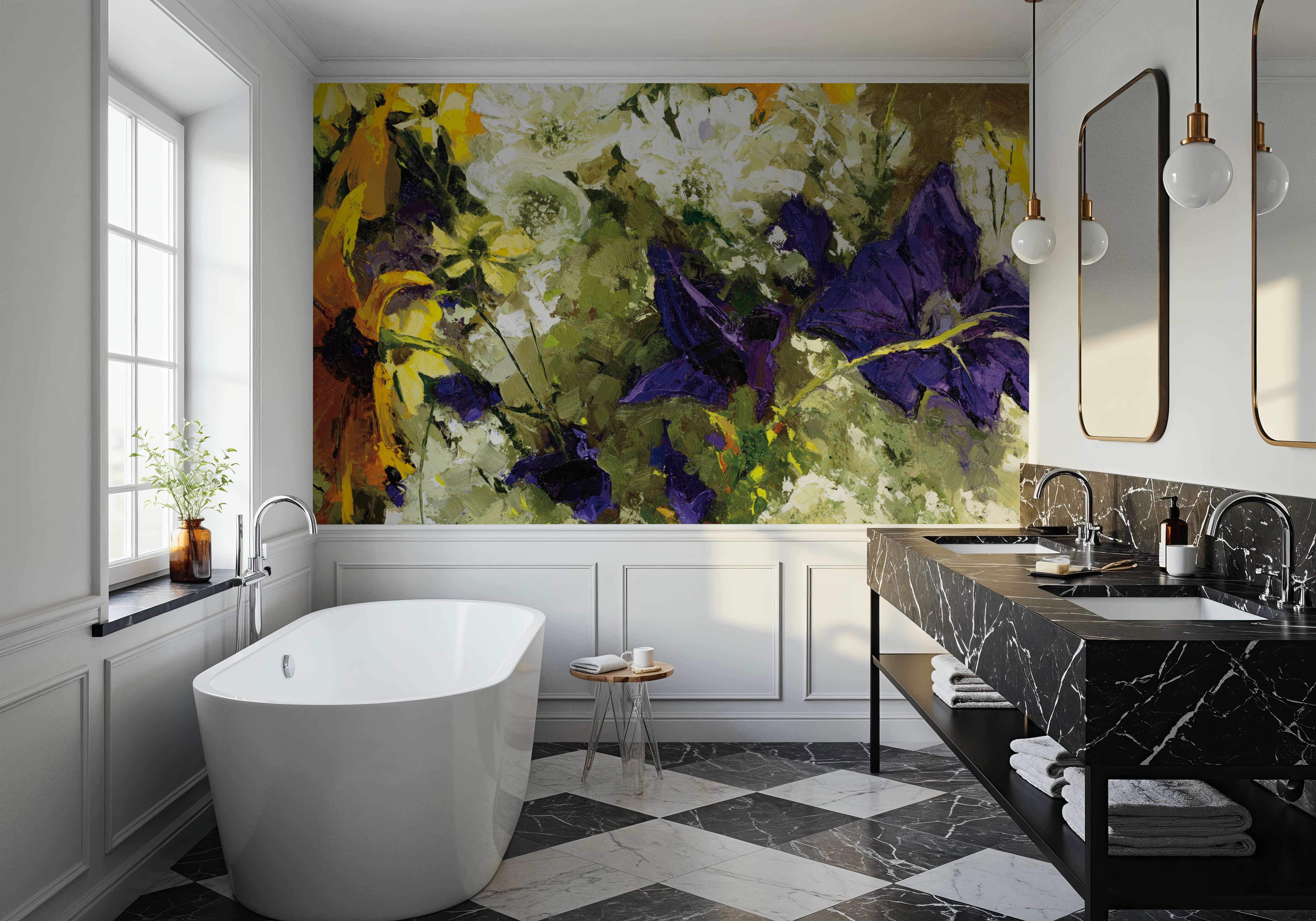 Burst of Spring, Wallpaper