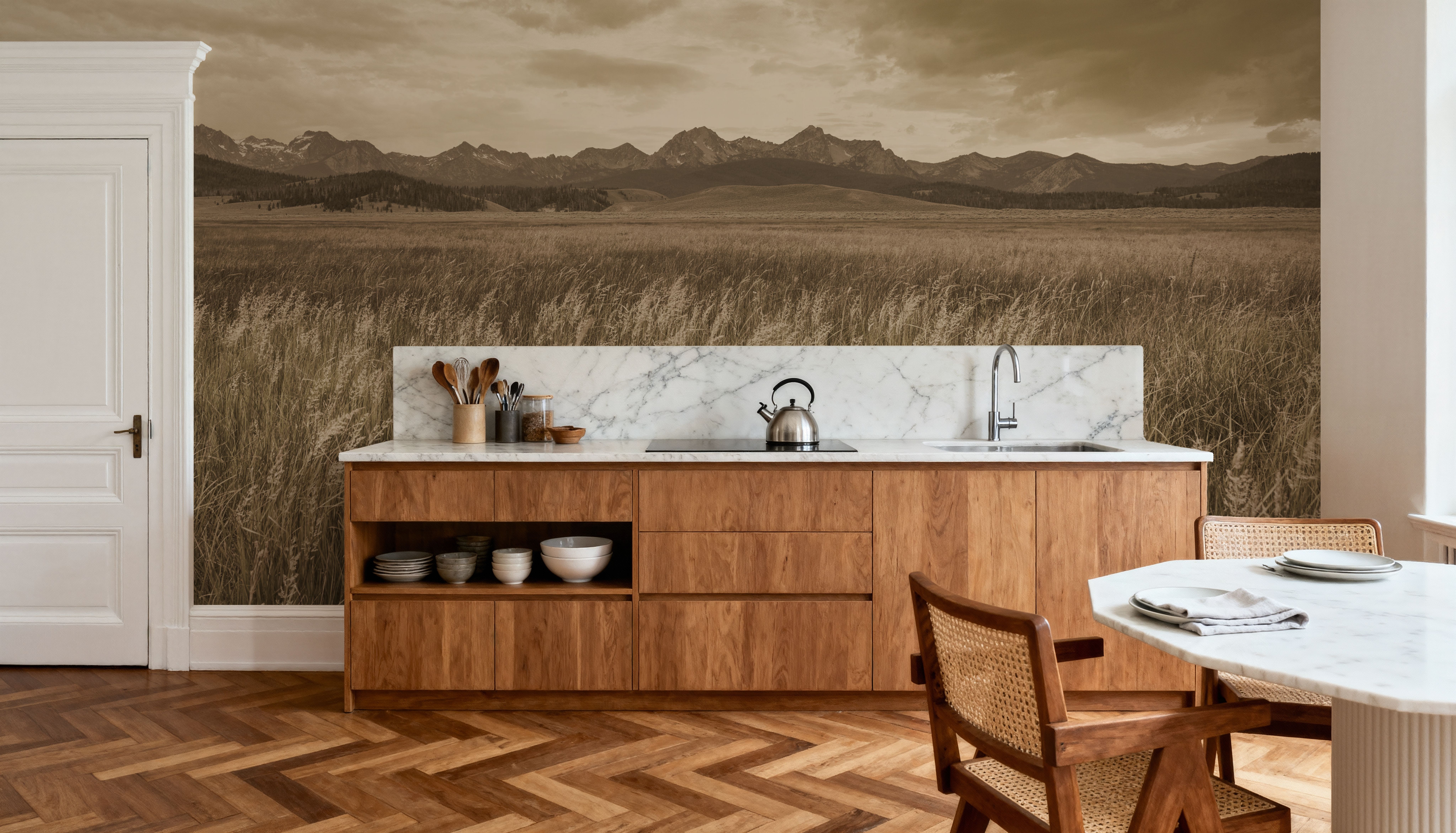 Sepia Sawtooth