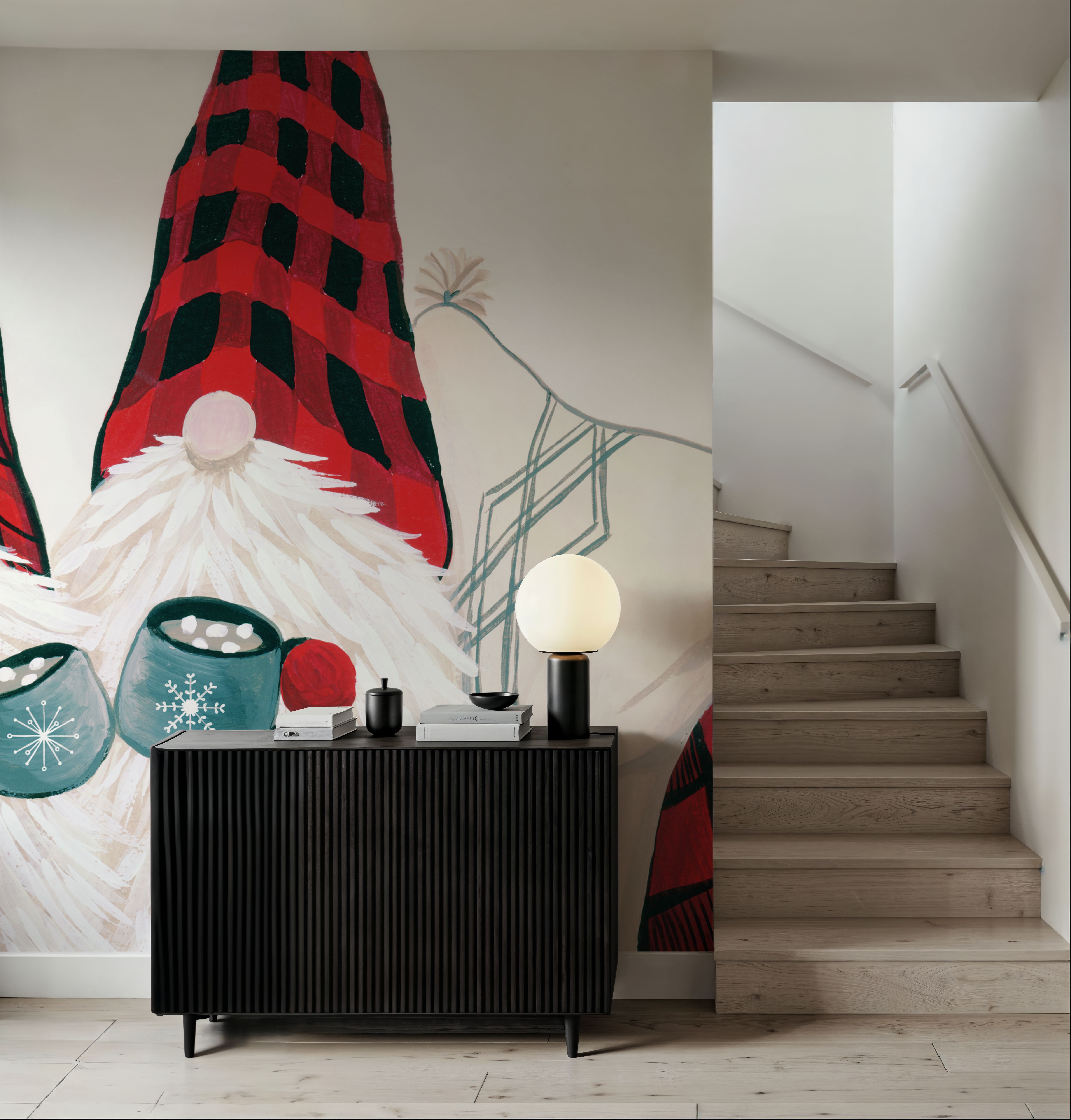 Christmas Gnomes Cocoa Party II