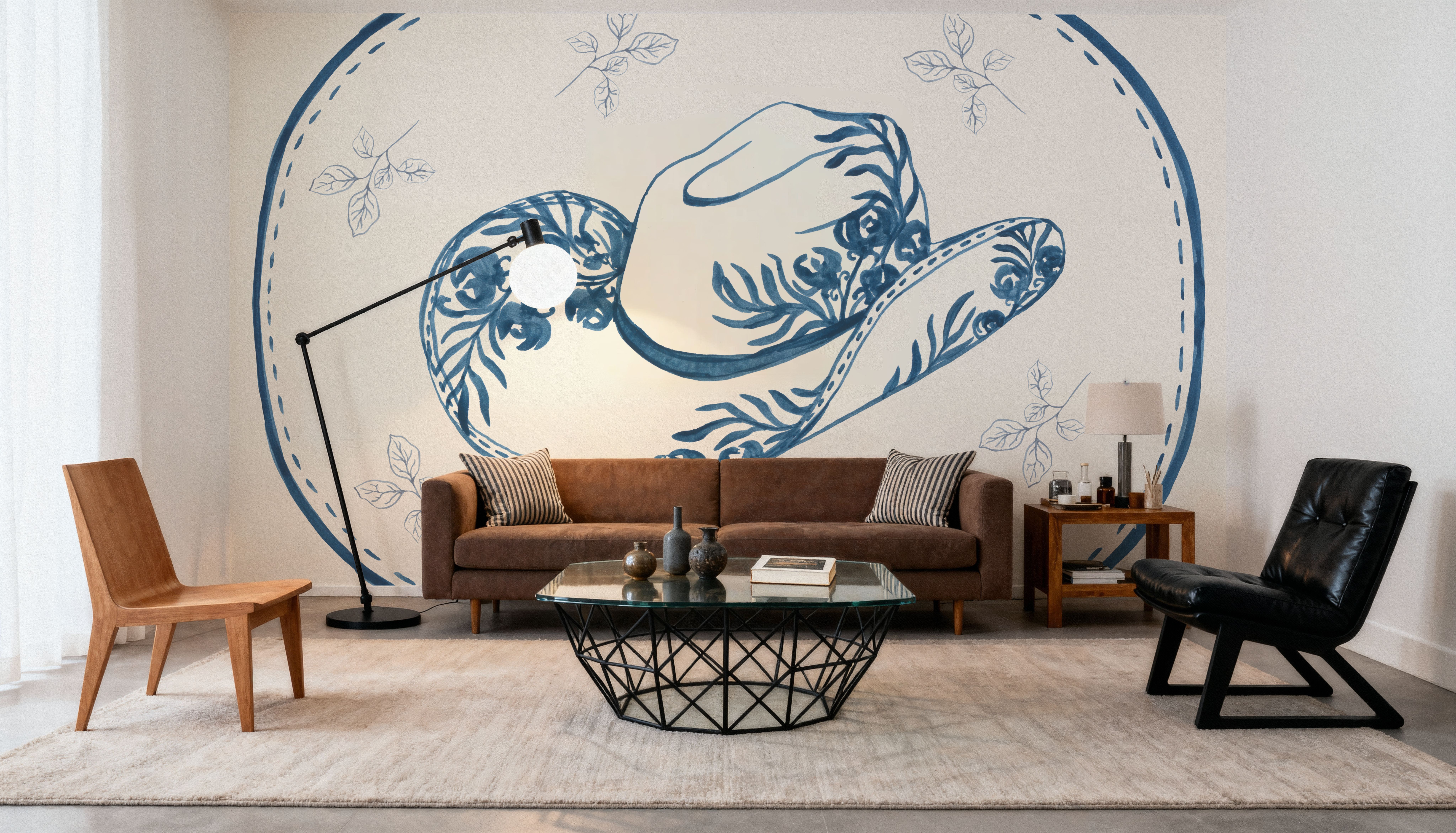 Chinoiserie Cowgirl III