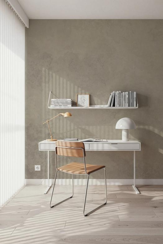 Subtle Plaster Wall, Alpine Oat