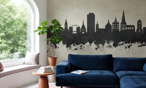Rostock Germnay Skyline Concrete